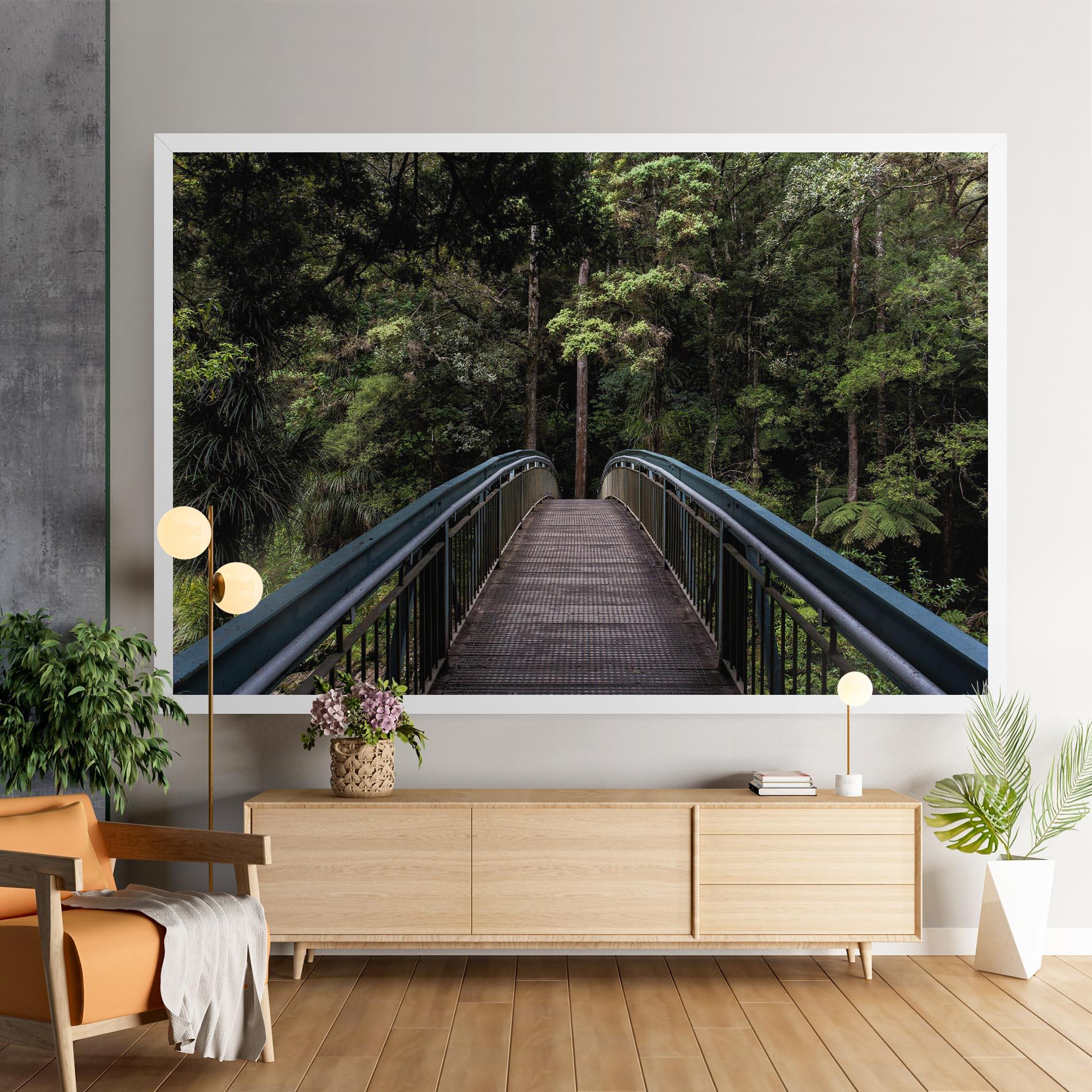 Tablou Canvas Nature Bridge mockup 9