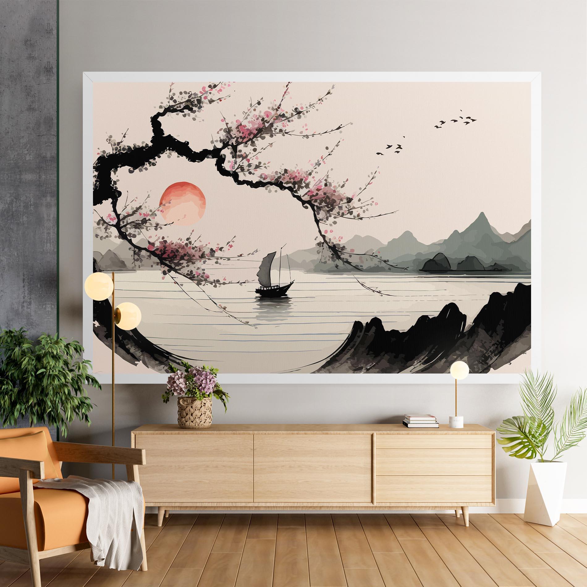 Tablou Canvas Relaxing Nature mockup 9