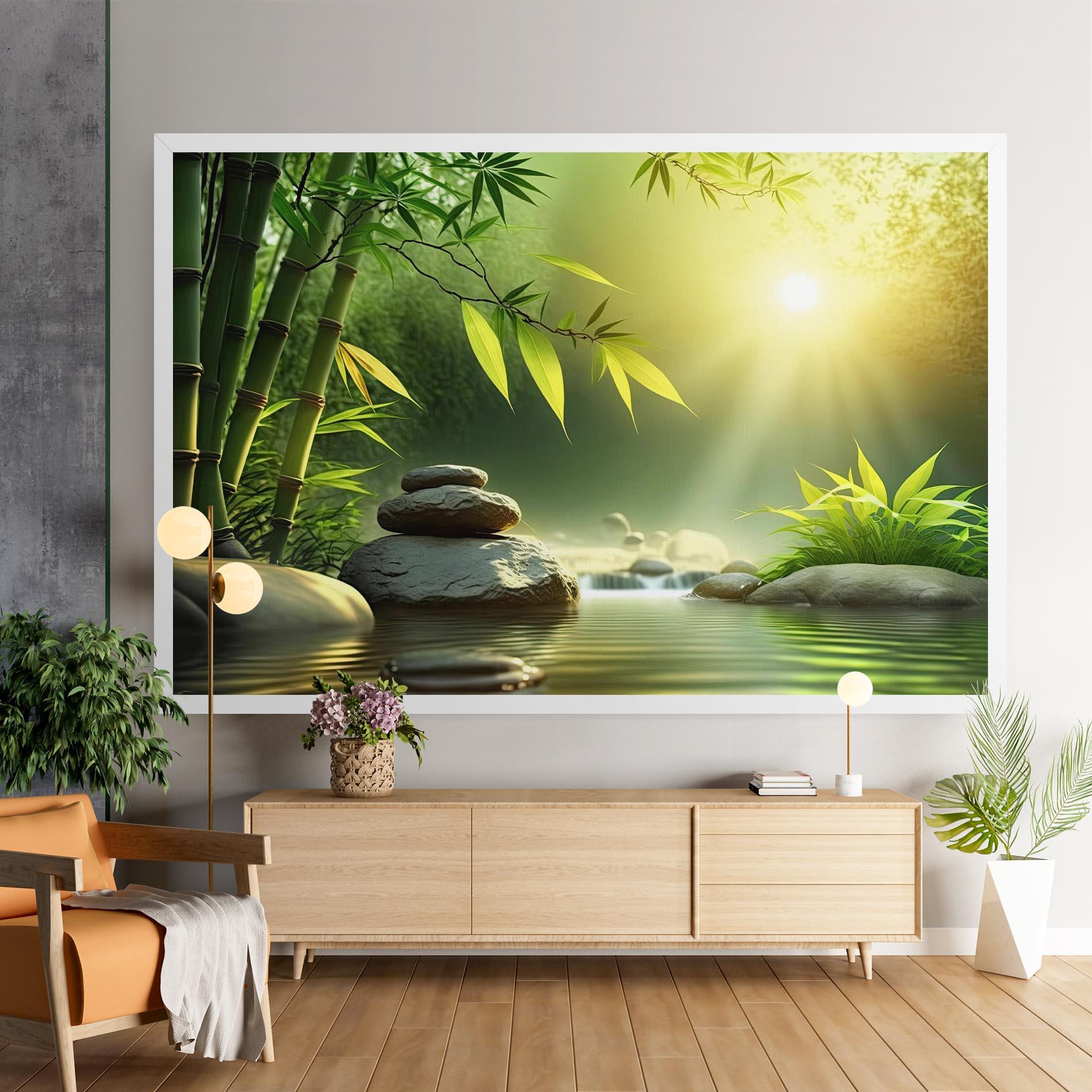Tablou Canvas Relaxing Spa Nature mockup 9