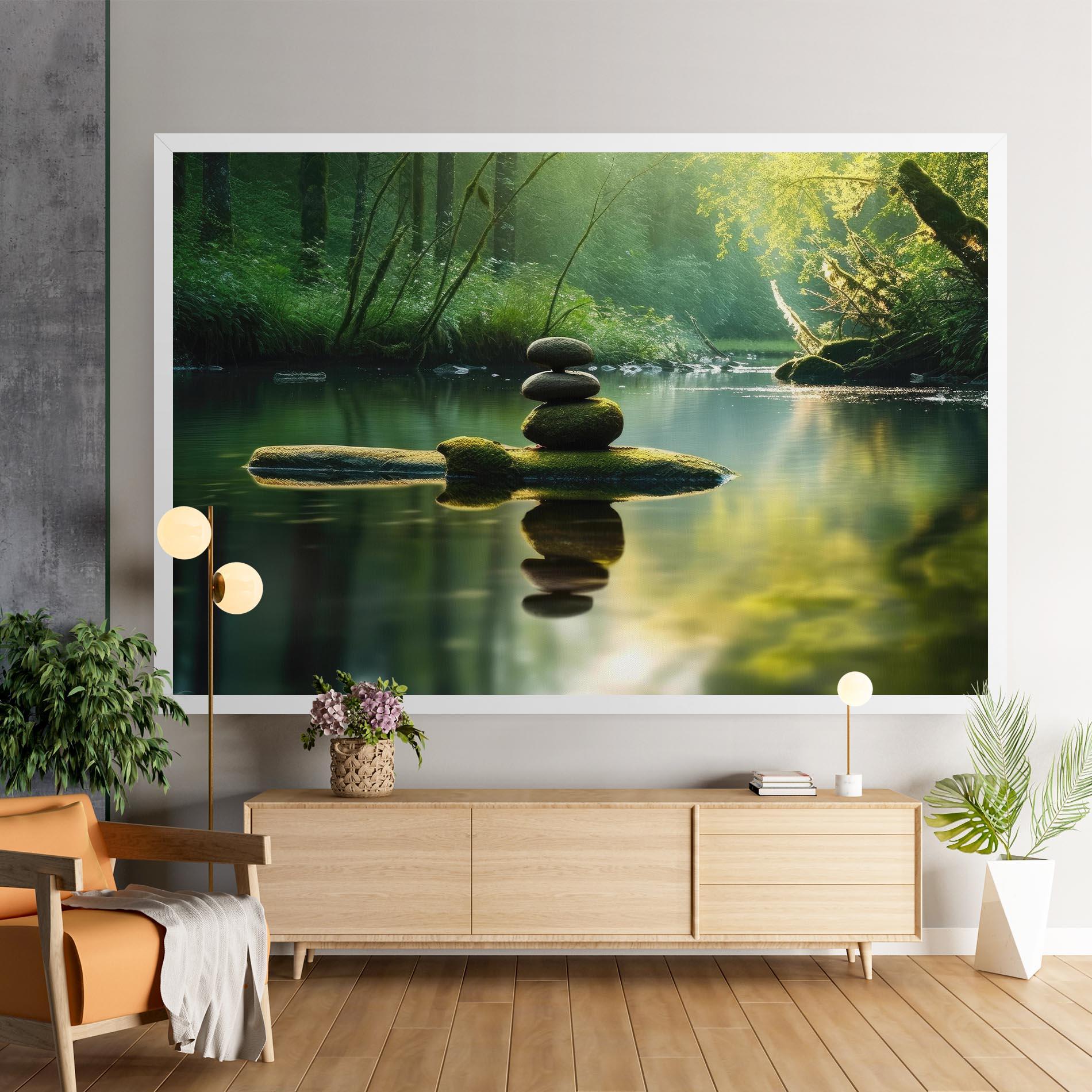 Tablou Canvas Spiritual Stones mockup 9