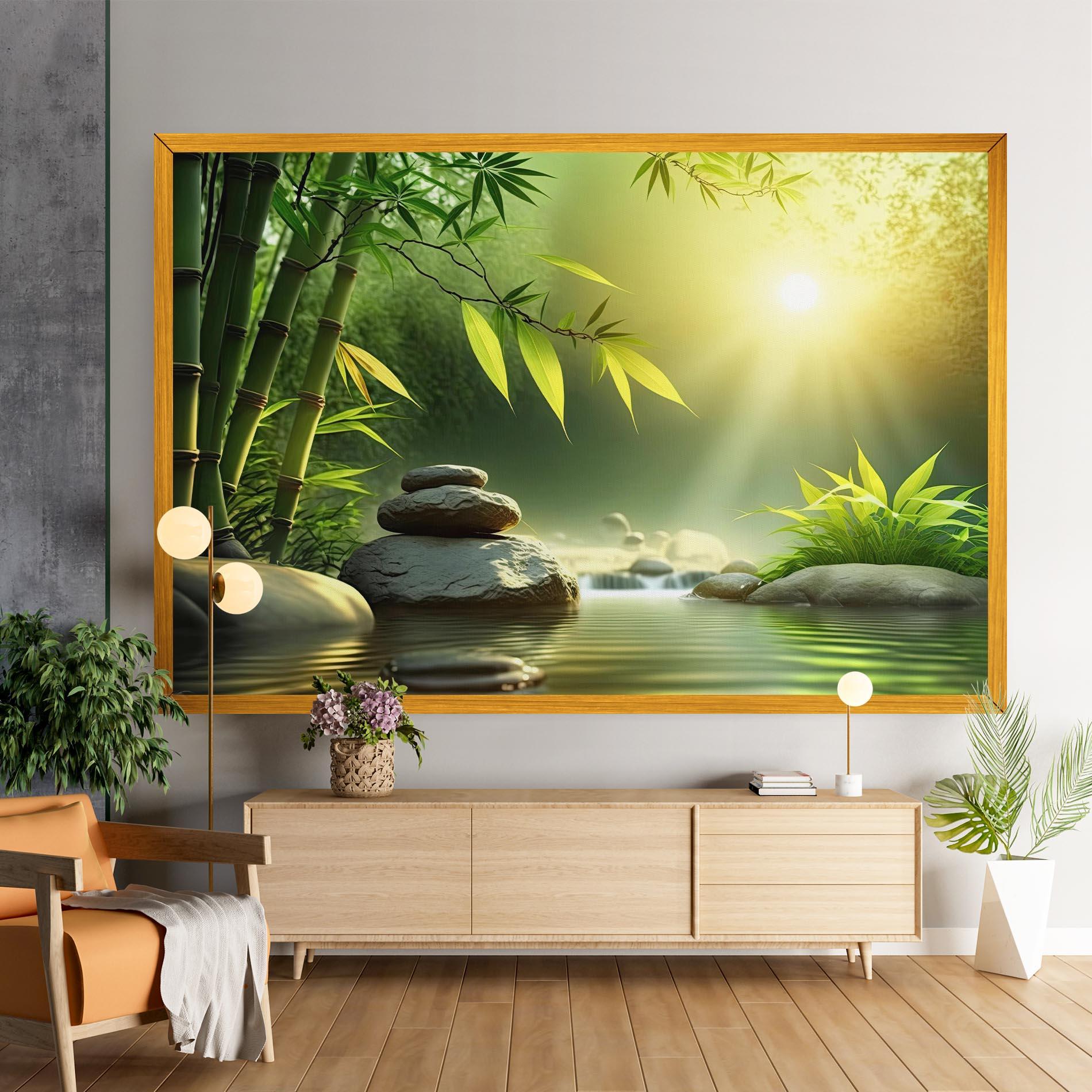 Tablou Canvas Relaxing Spa Nature mockup 9