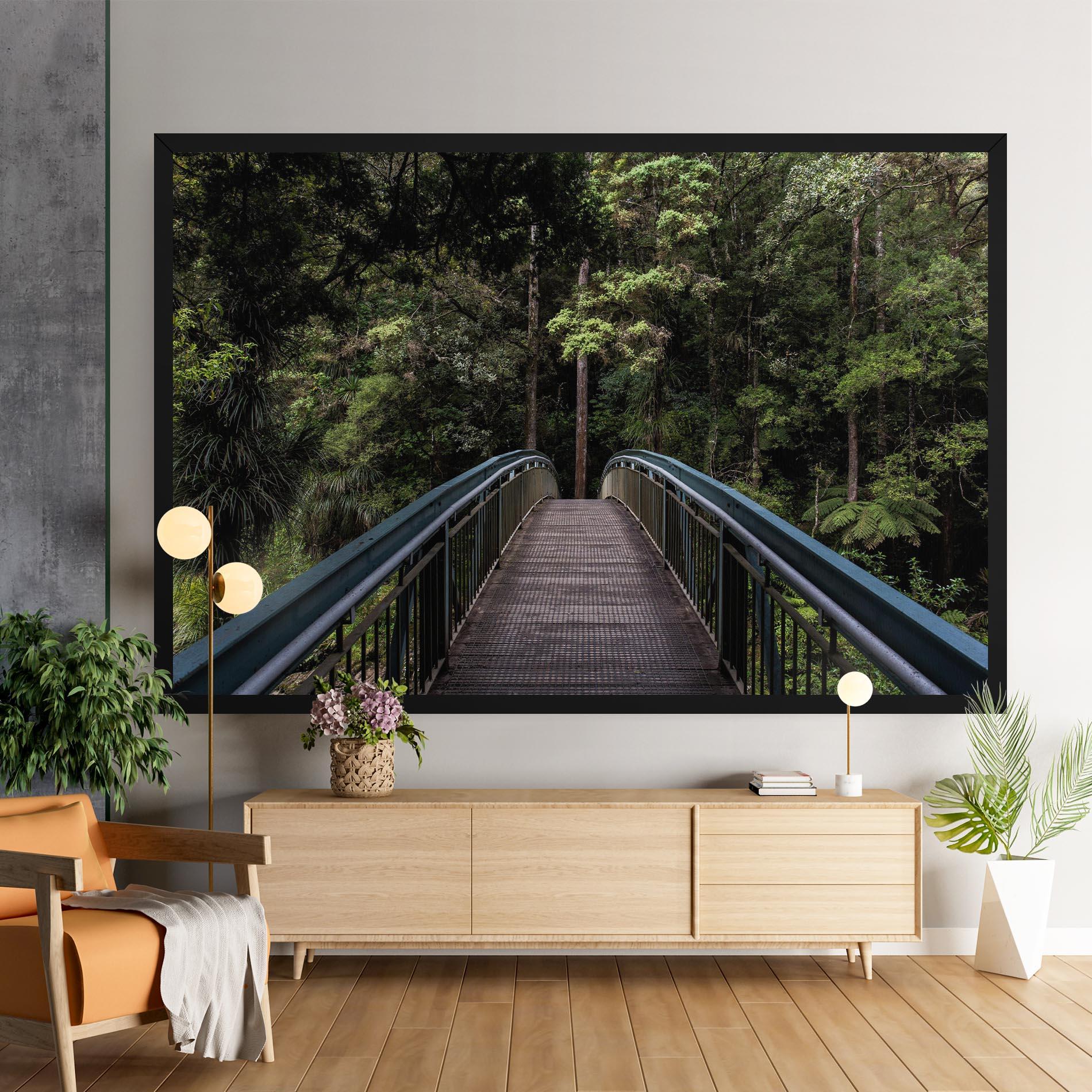 Tablou Canvas Nature Bridge mockup 9