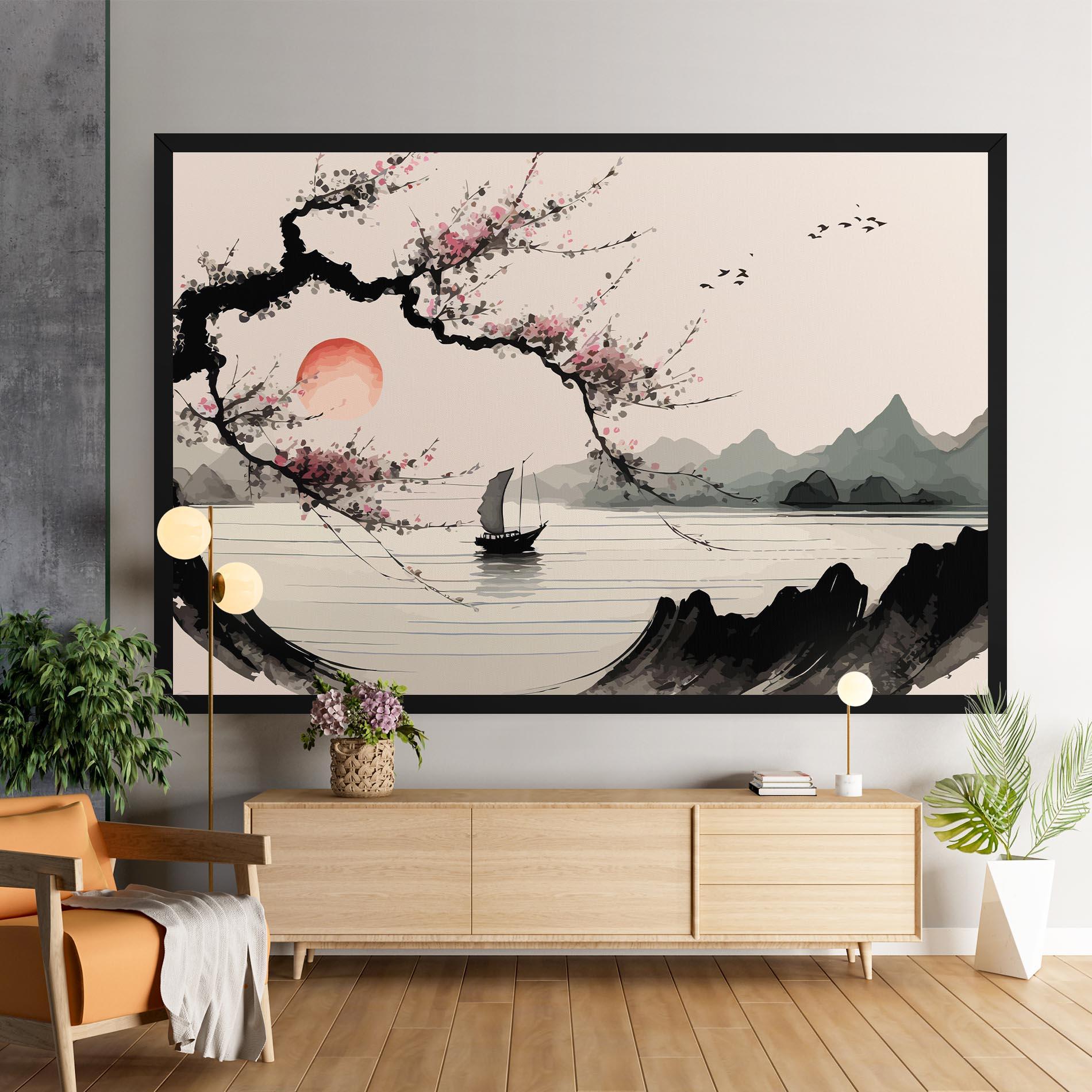 Tablou Canvas Relaxing Nature mockup 9