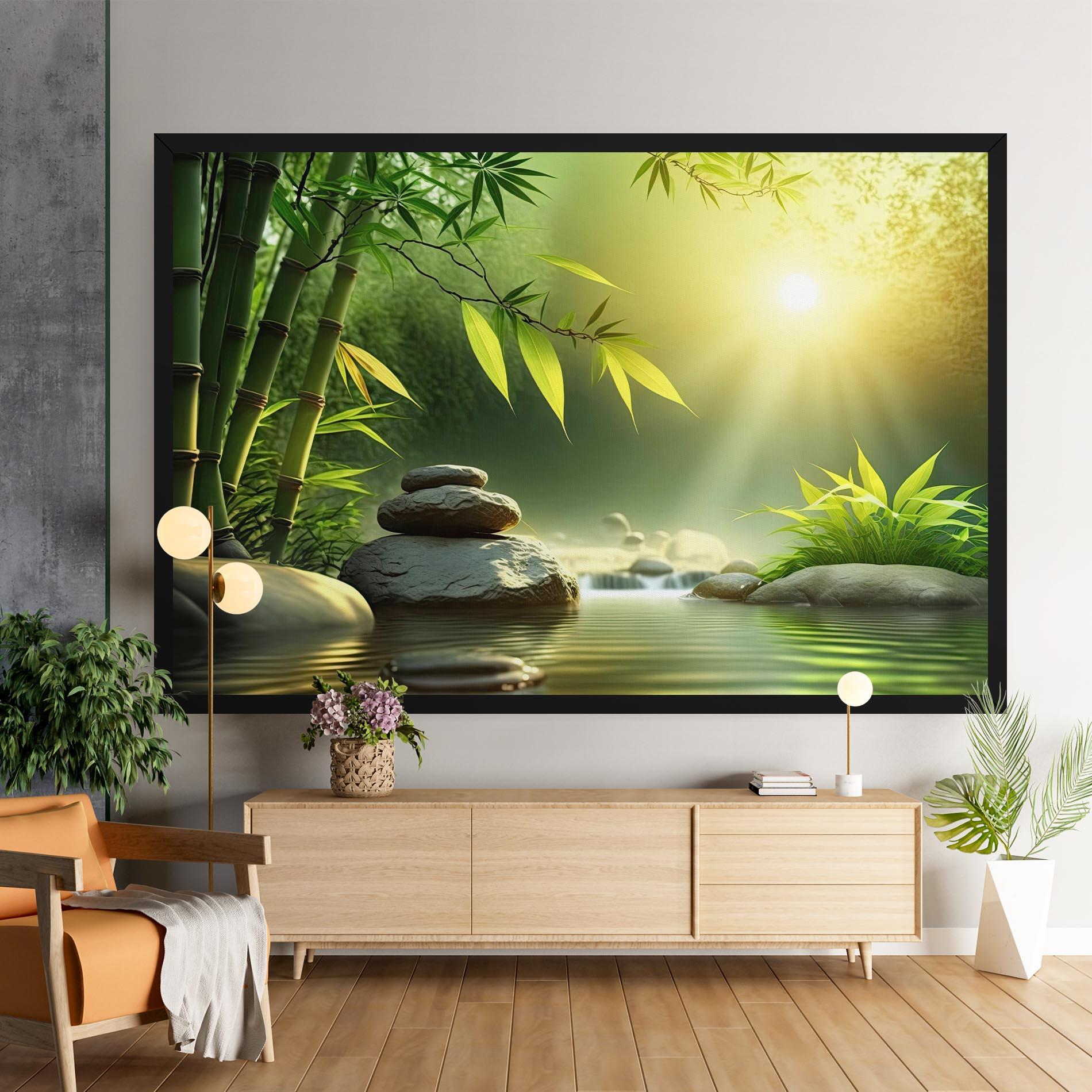 Tablou Canvas Relaxing Spa Nature mockup 9