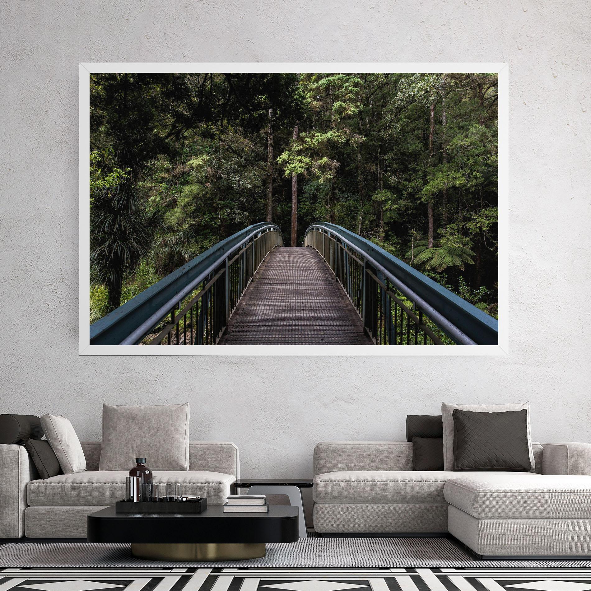 Tablou Canvas Nature Bridge mockup 2