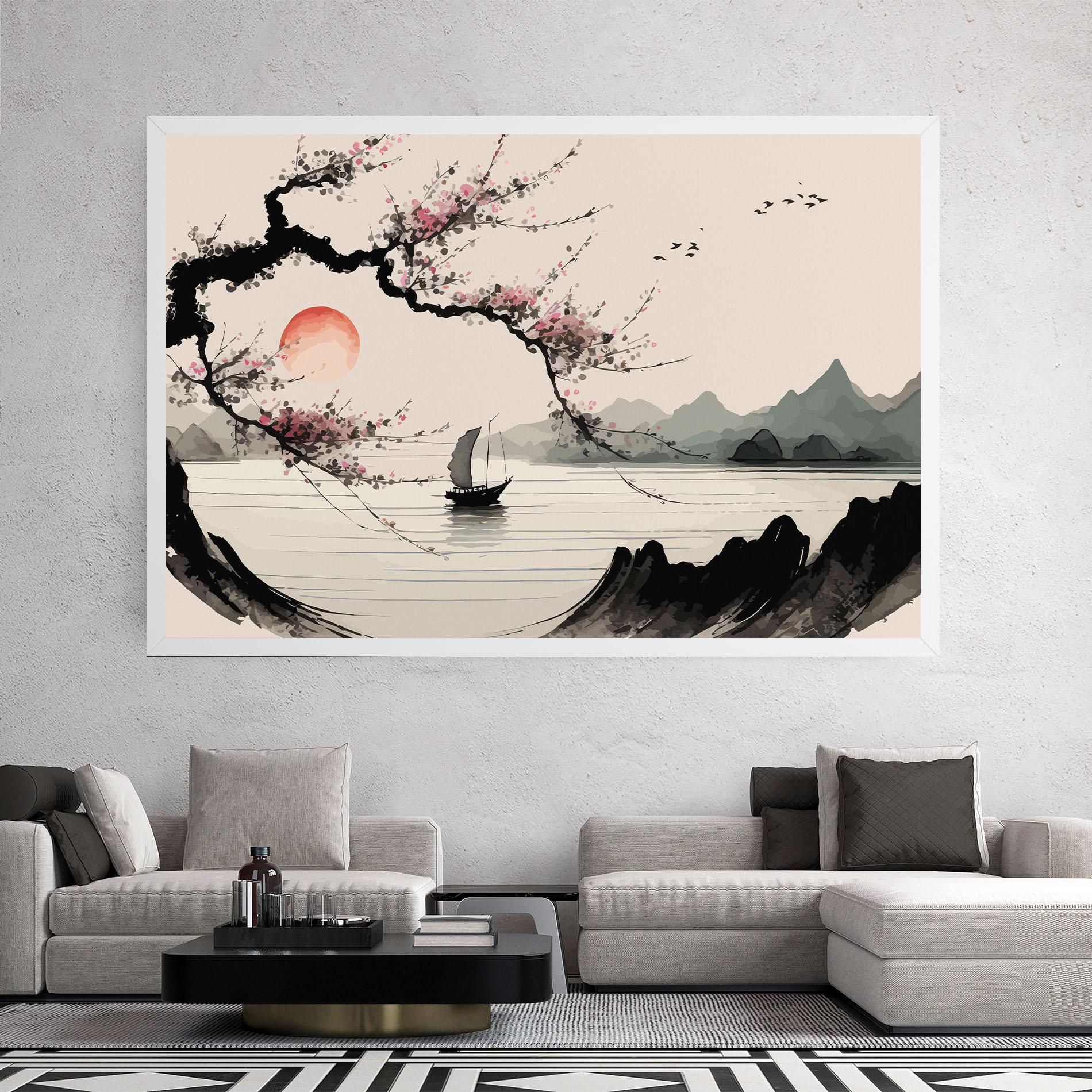 Tablou Canvas Relaxing Nature mockup 2