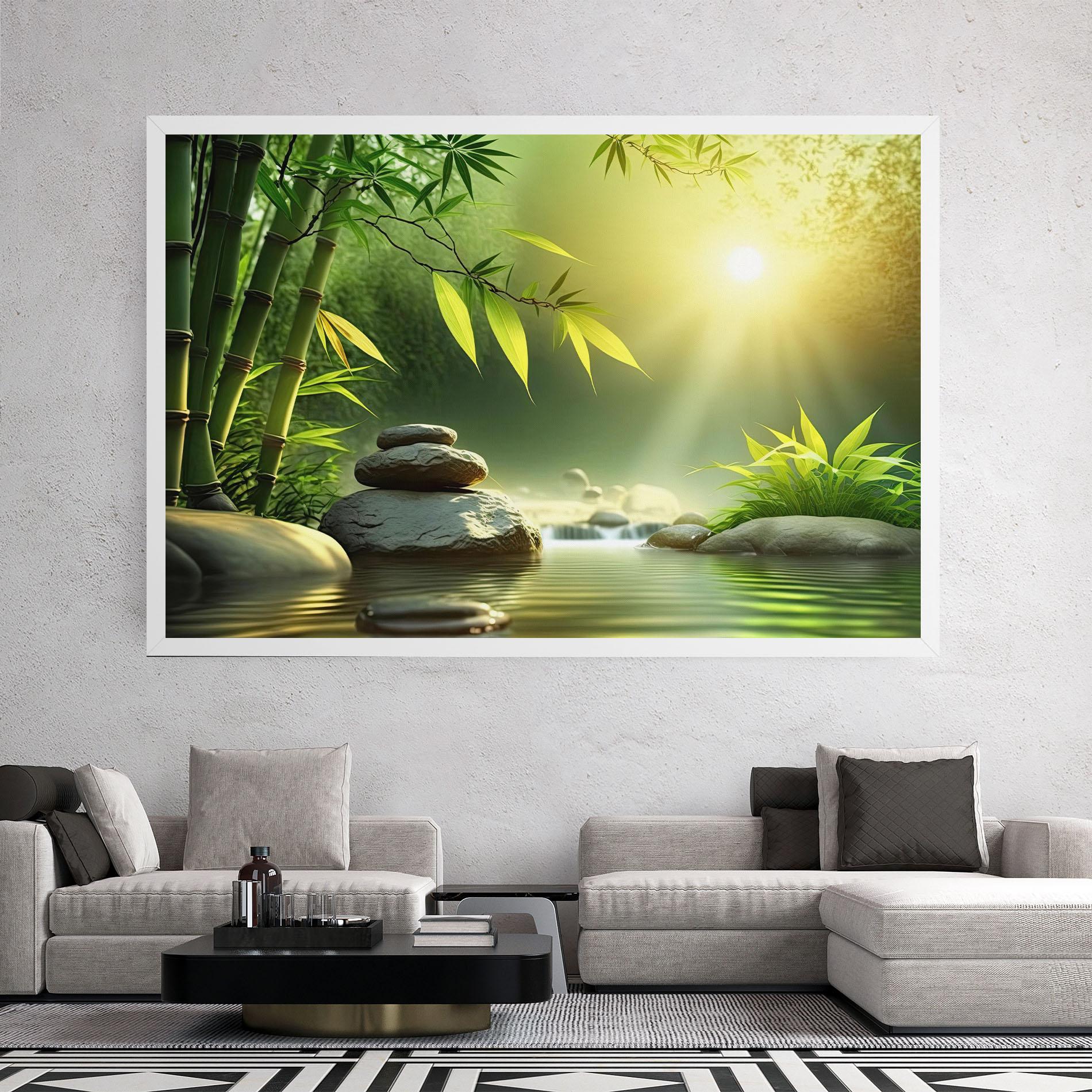 Tablou Canvas Relaxing Spa Nature mockup 2