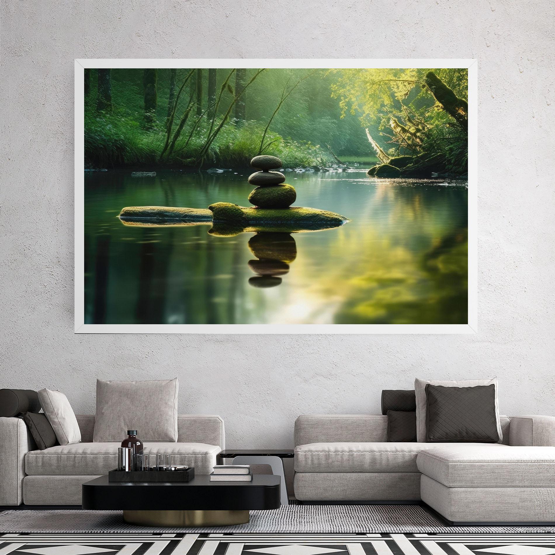 Tablou Canvas Spiritual Stones mockup 2