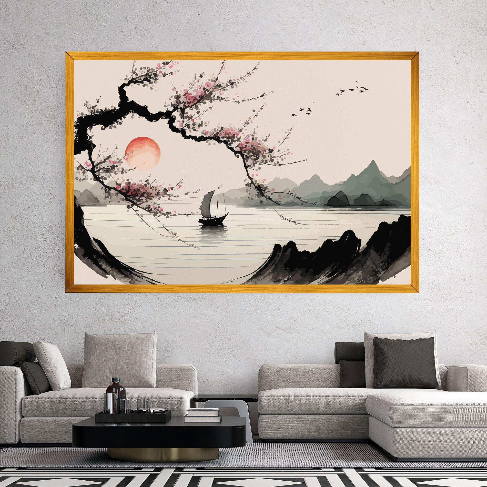 Tablou Canvas Relaxing Nature mockup 2