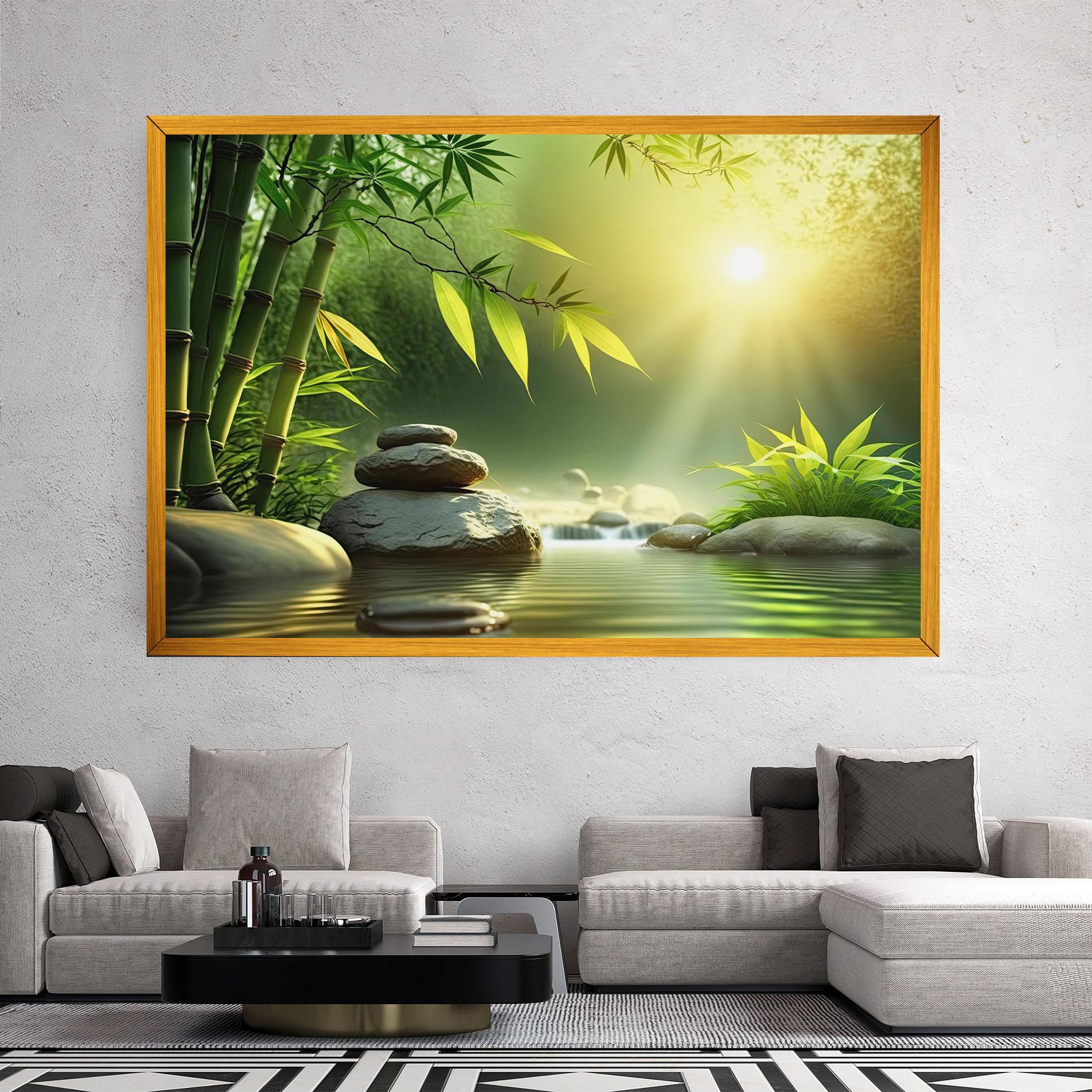 Tablou Canvas Relaxing Spa Nature mockup 2