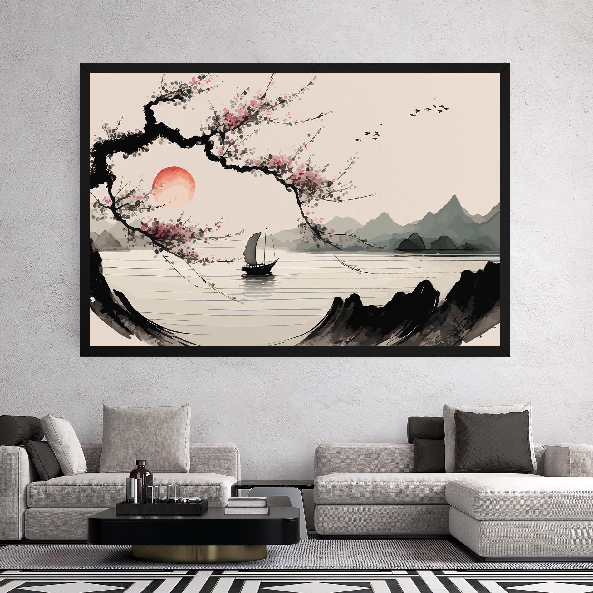 Tablou Canvas Relaxing Nature mockup 2