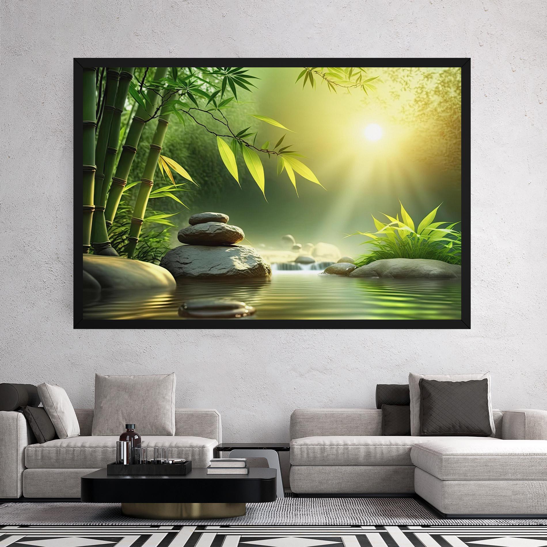 Tablou Canvas Relaxing Spa Nature mockup 2