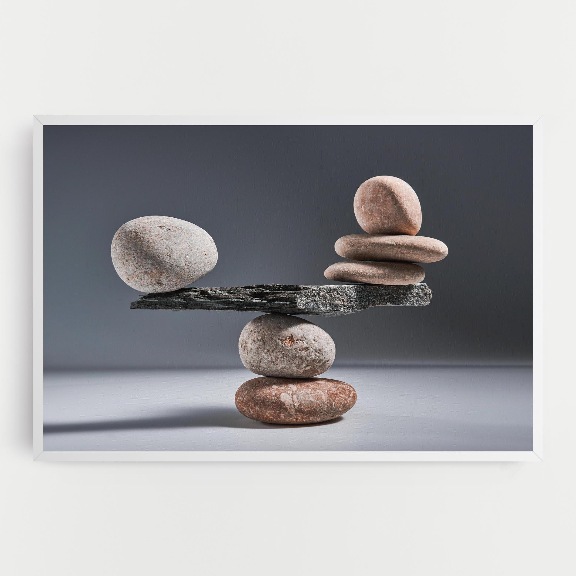 Tablou Canvas Balancing Pebbles mockup 0