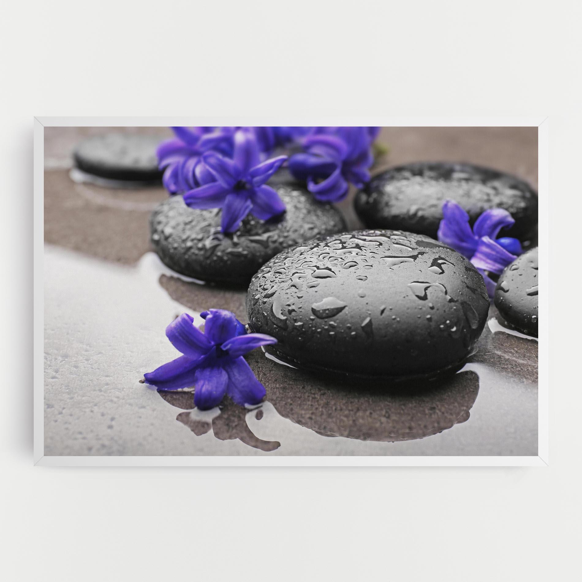 Tablou Canvas Spa Purple Rock mockup 0