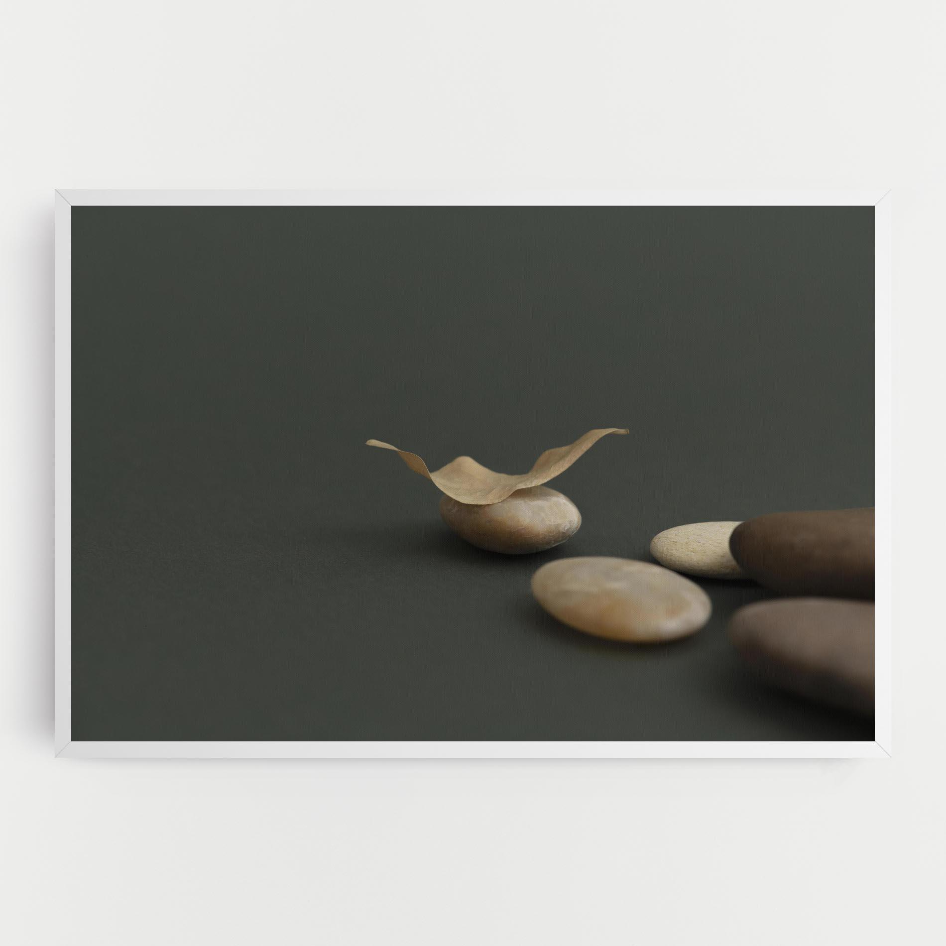 Tablou Canvas Zen Stones On Green mockup 0