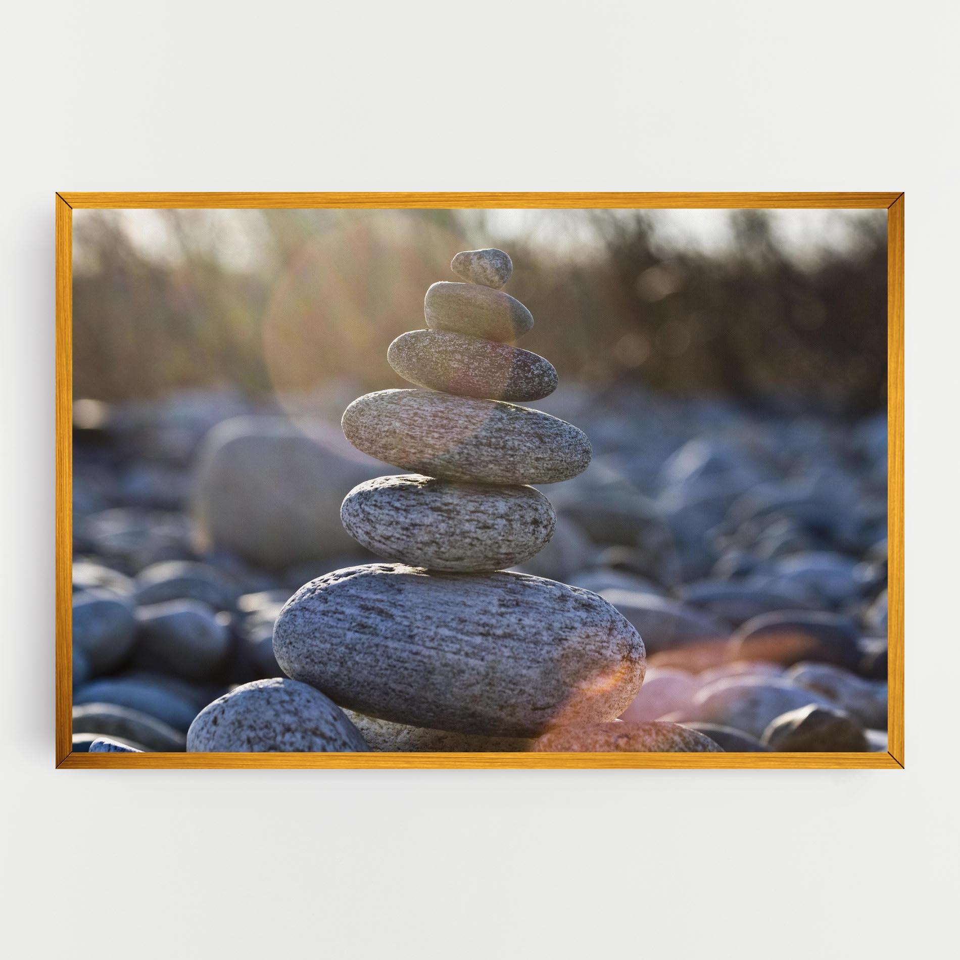 Tablou Canvas Closeup Shot Rocks mockup 0