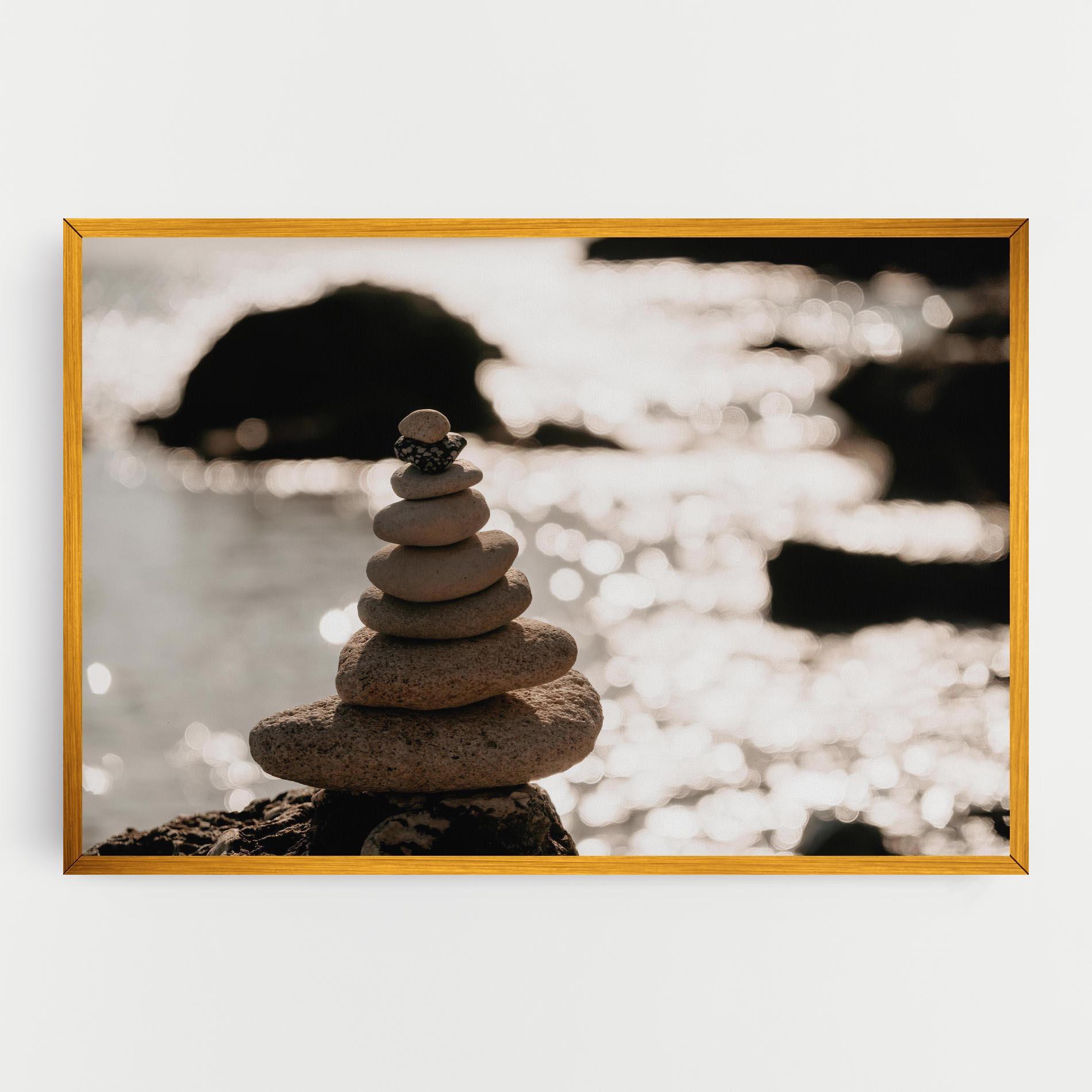 Tablou Canvas Pyramid Stones mockup 0