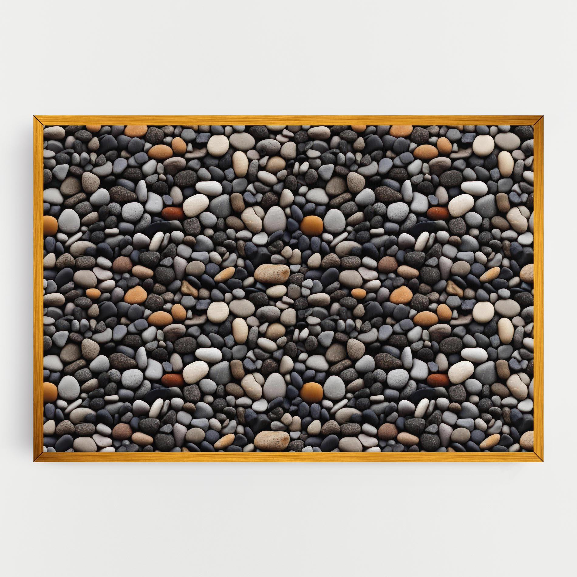 Tablou Canvas Sea Rocks Color mockup 0