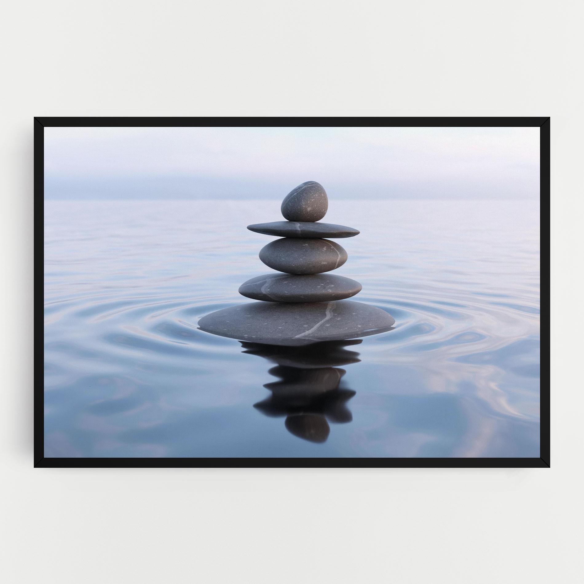 Tablou Canvas Zen Rock mockup 0