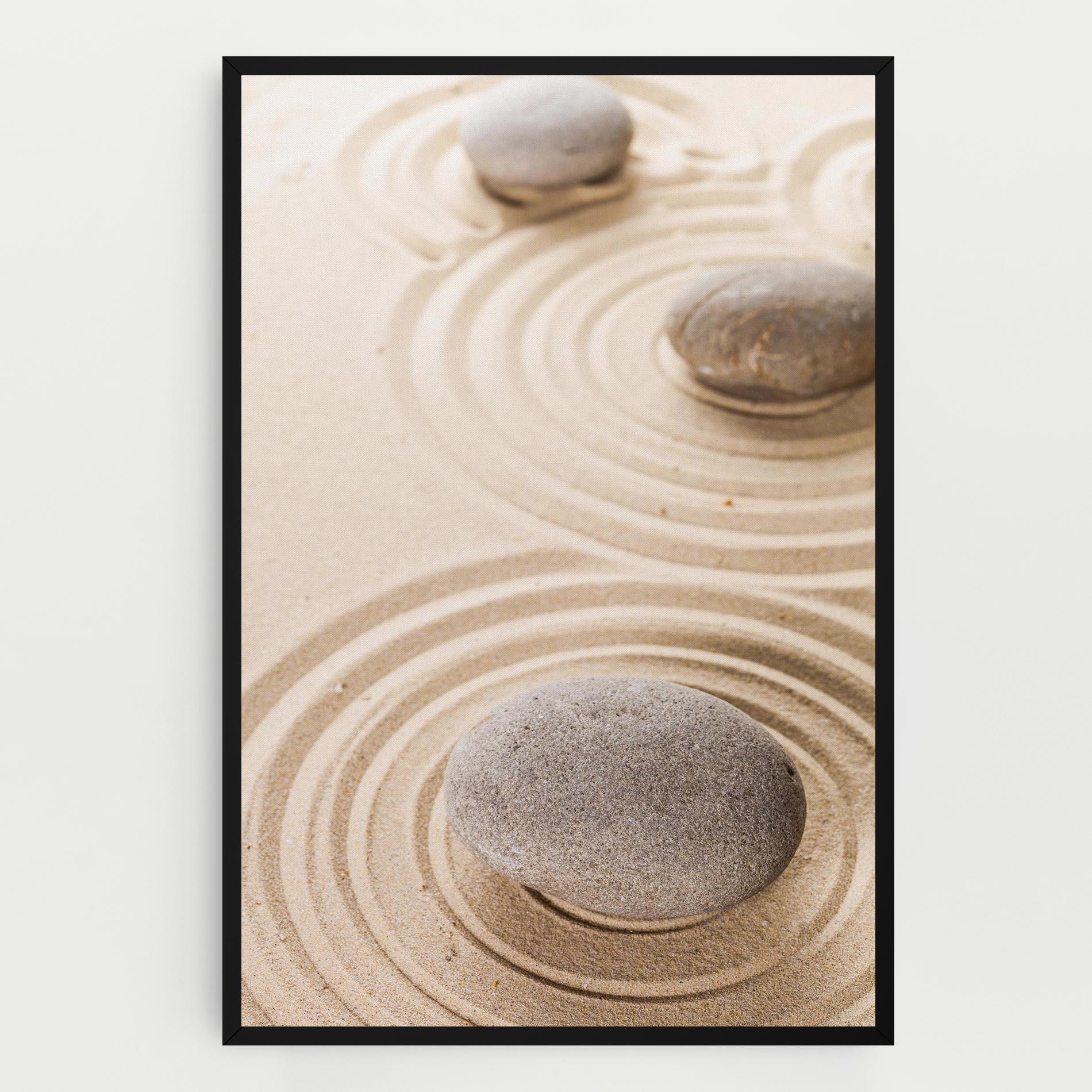 Tablou Canvas Meditation Cream Stone mockup 0
