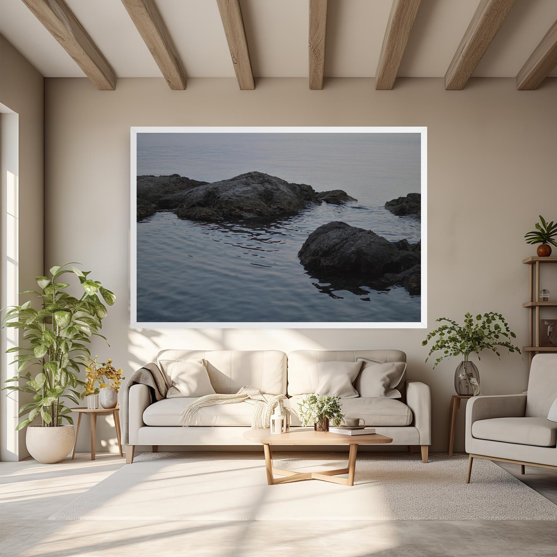 Tablou Canvas Calm Water Stones mockup 6