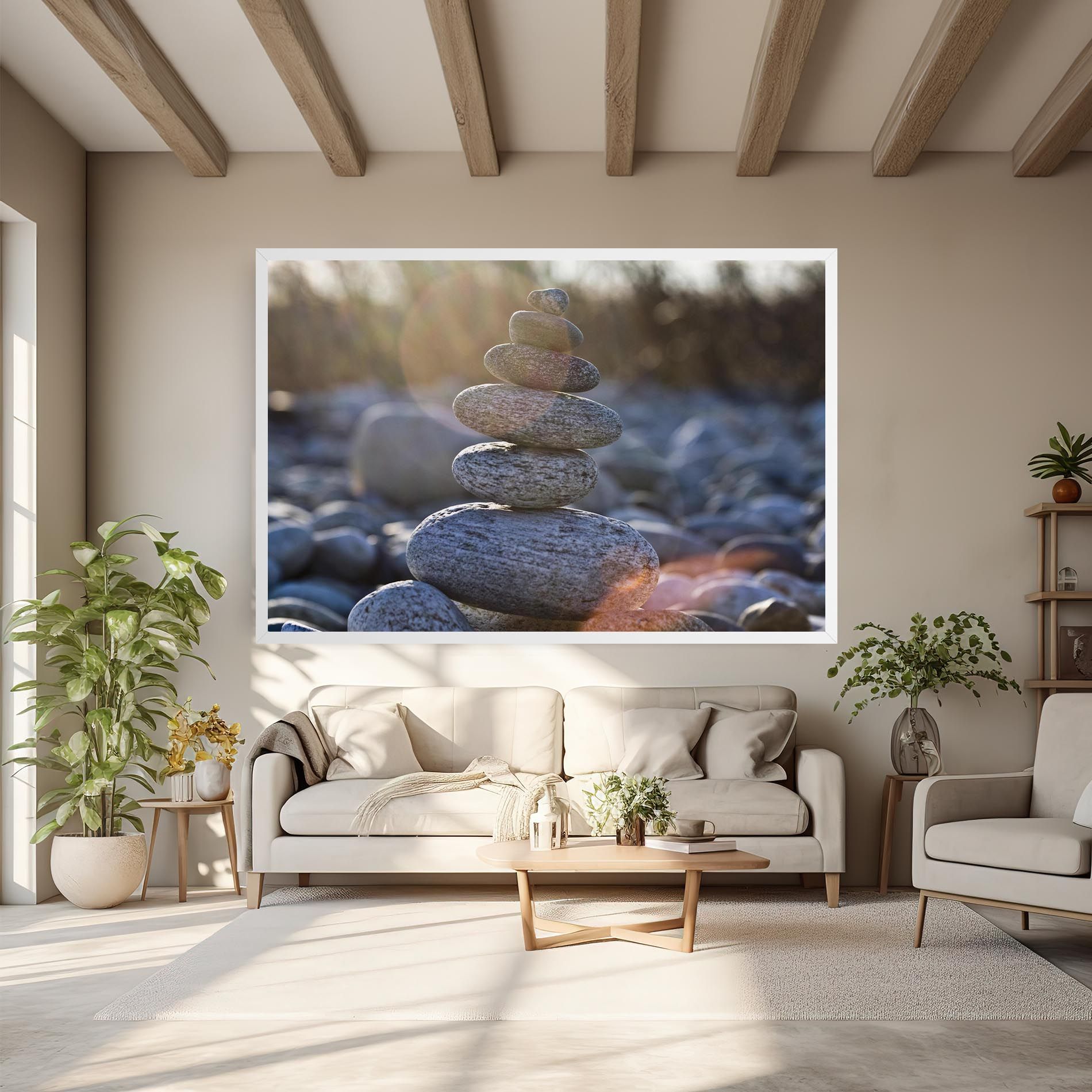 Closeup Shot Rocks mockup 6