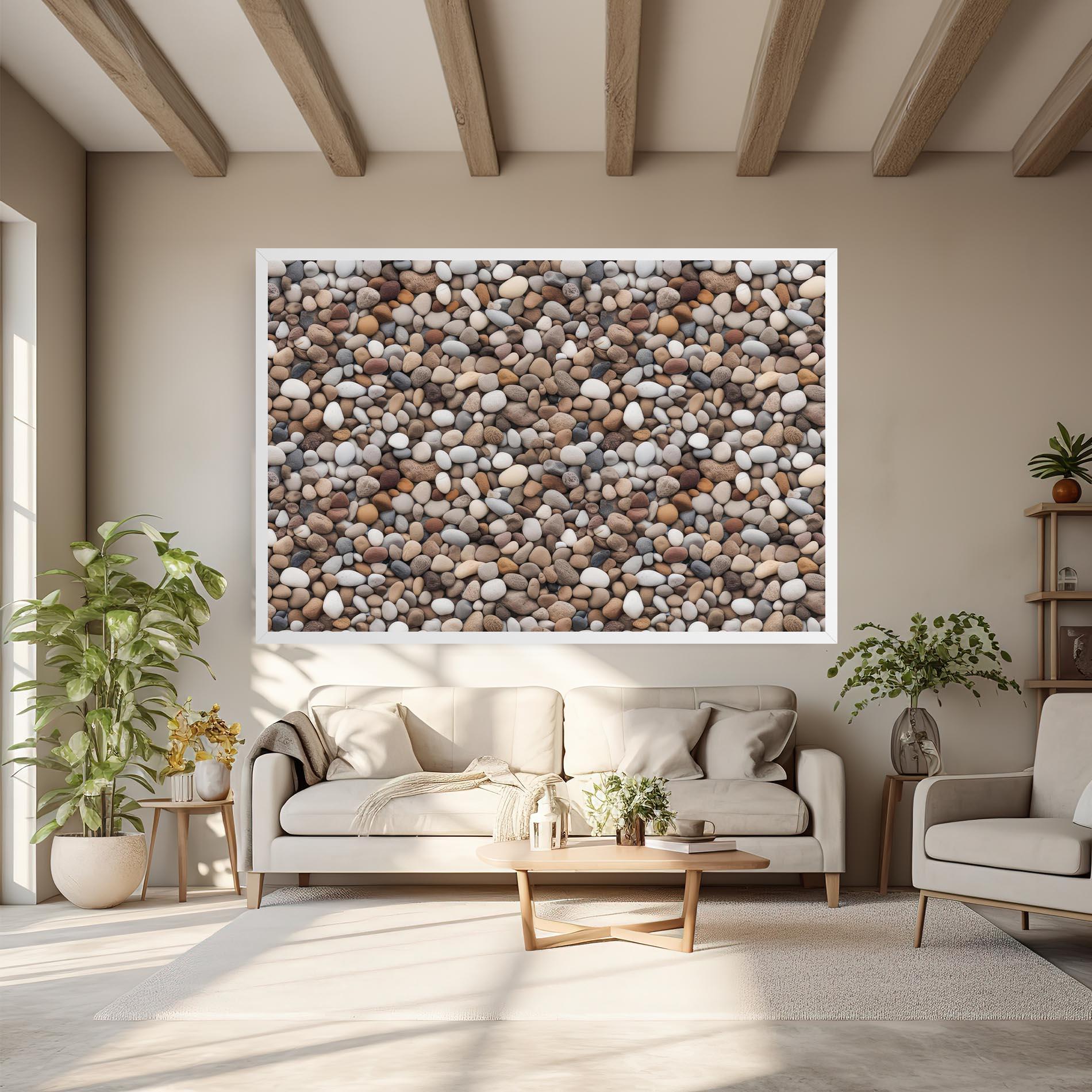 Tablou Canvas Various Sizes Pebbes mockup 6
