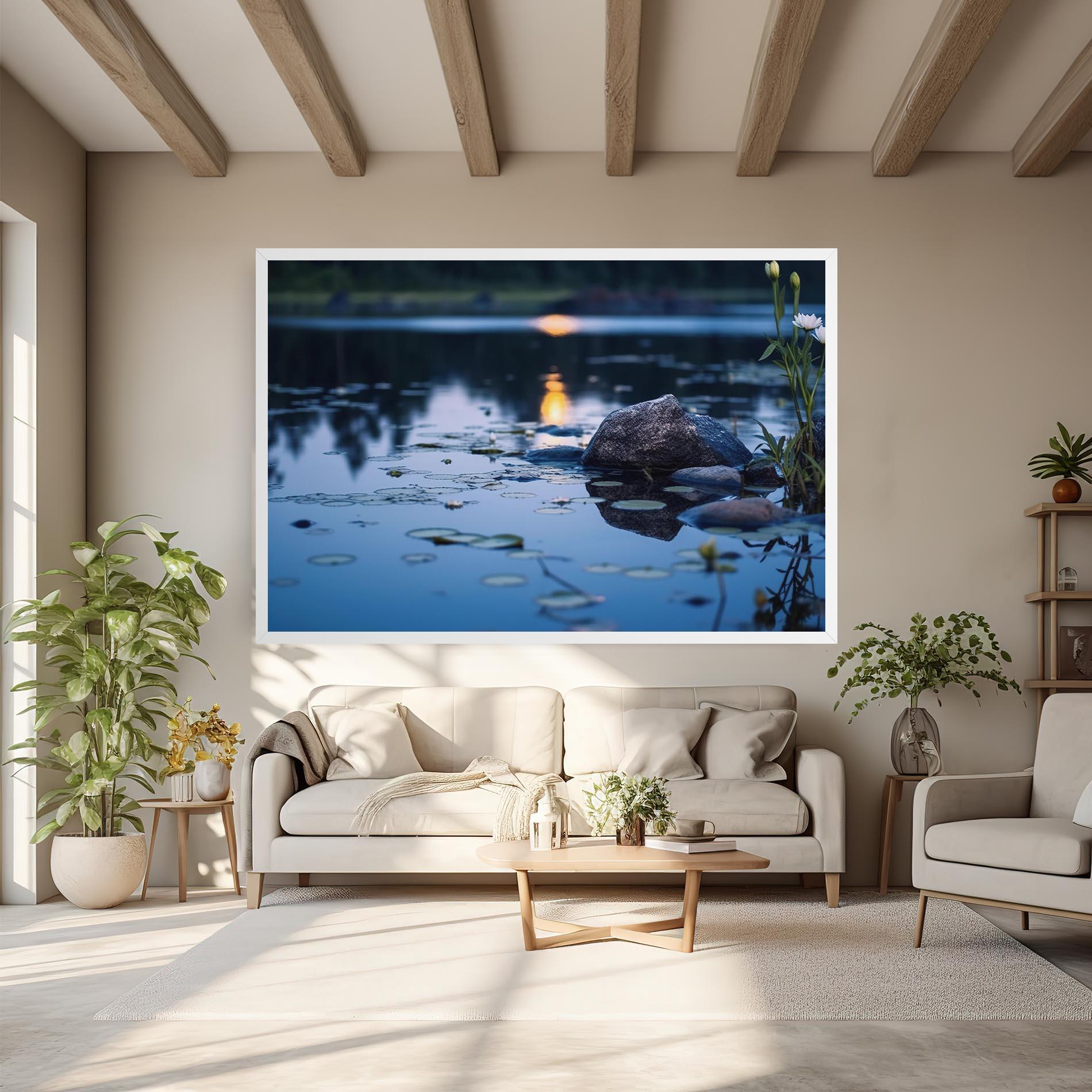 Tablou Canvas Water Stones mockup 6