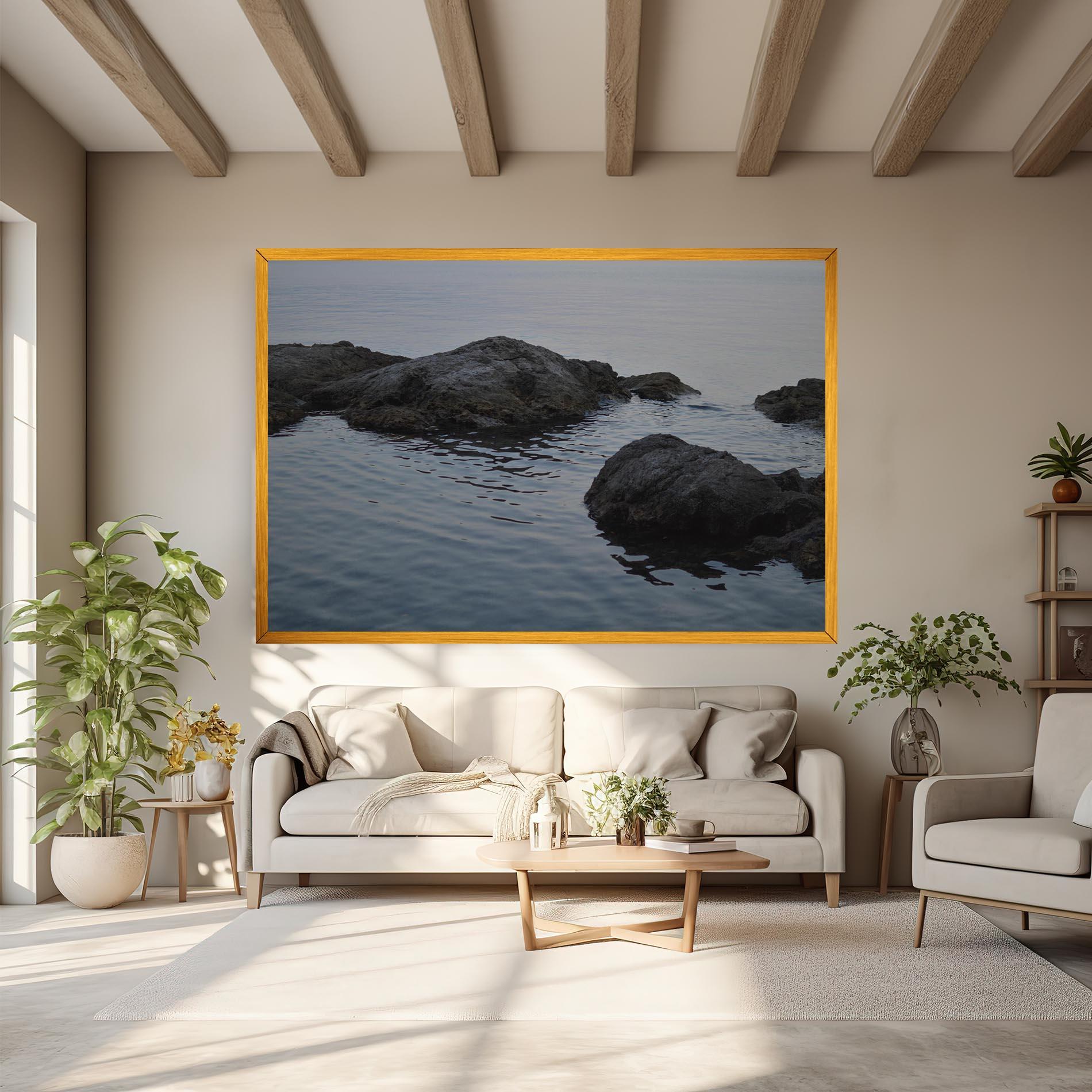 Tablou Canvas Calm Water Stones mockup 6