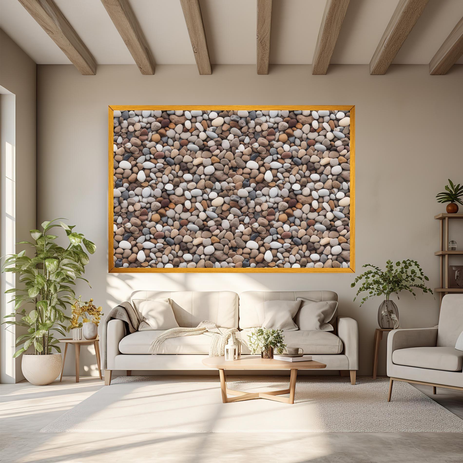 Tablou Canvas Various Sizes Pebbes mockup 6