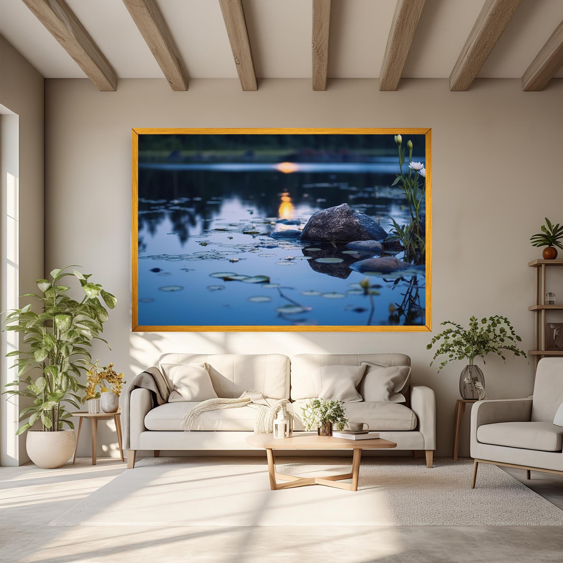 Tablou Canvas Water Stones mockup 6