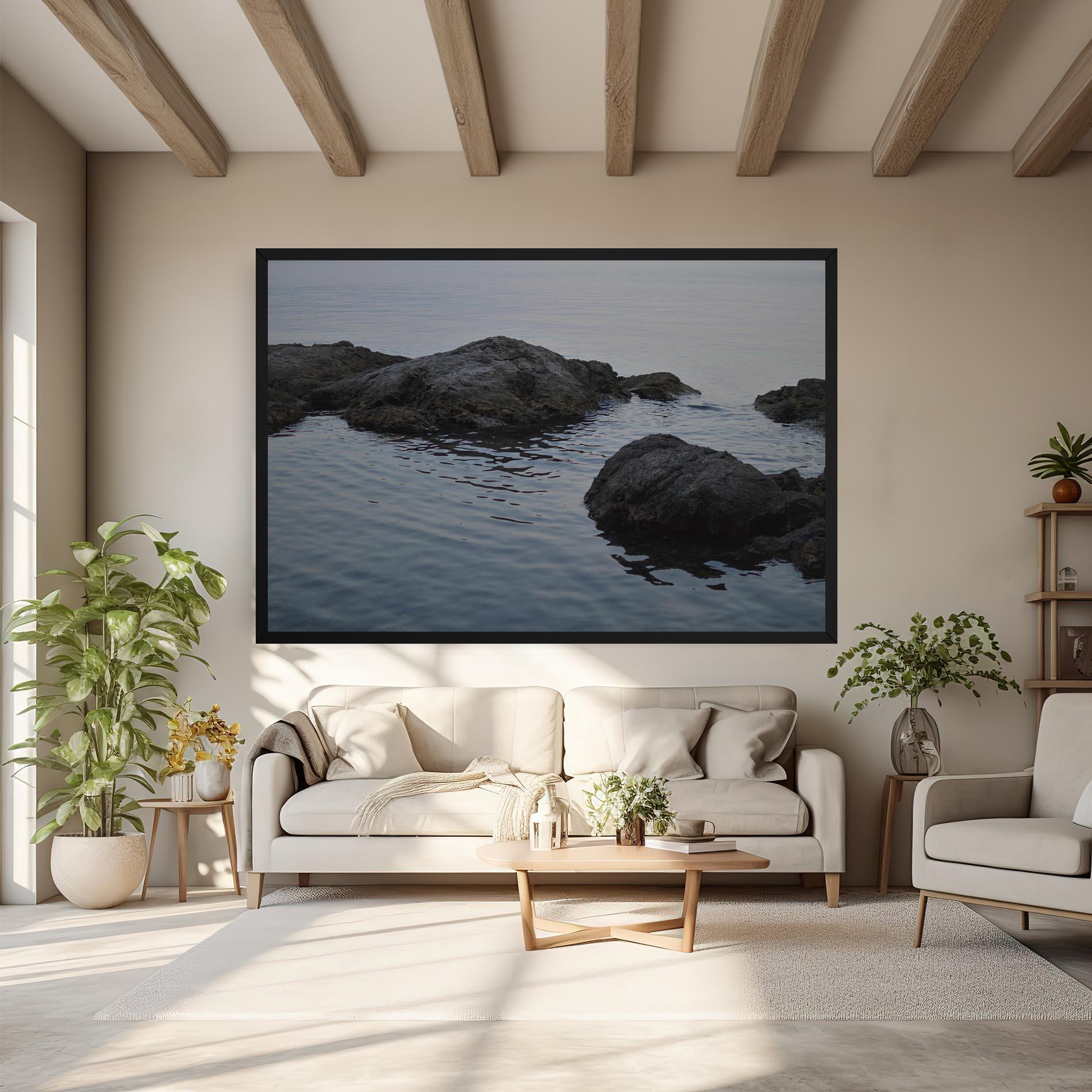 Tablou Canvas Calm Water Stones mockup 6