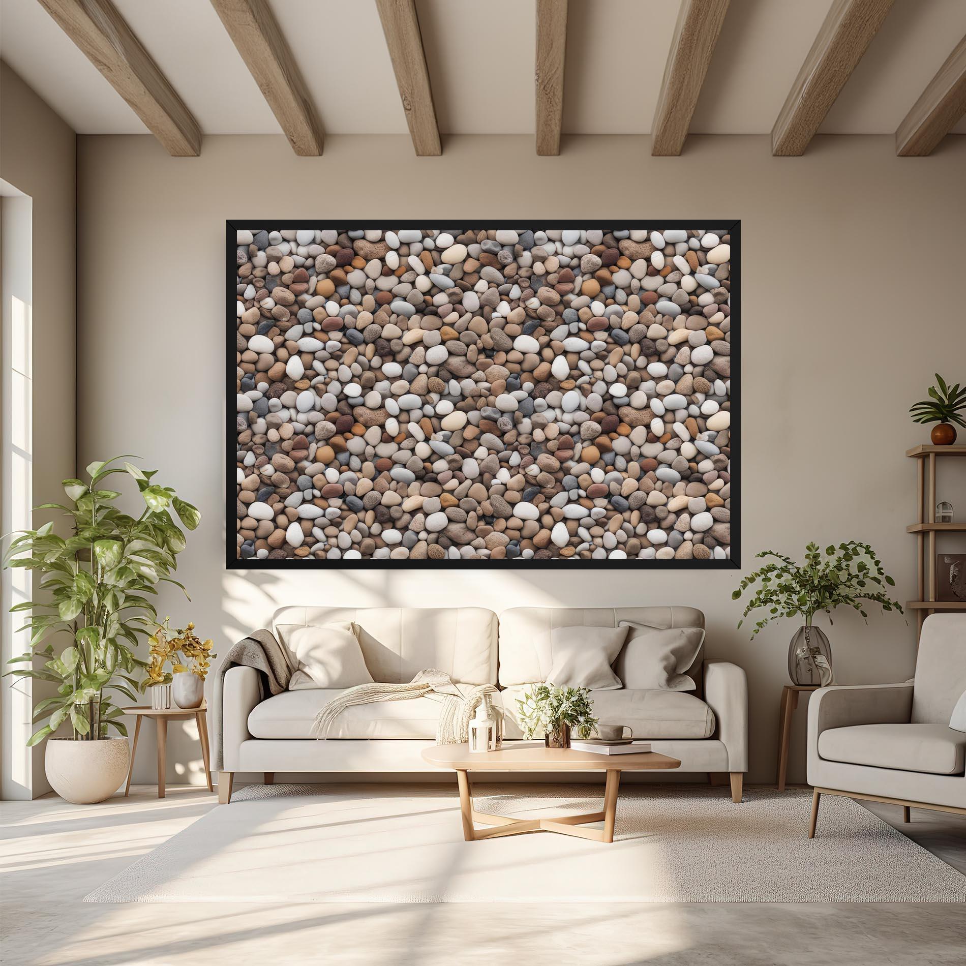 Tablou Canvas Various Sizes Pebbes mockup 6