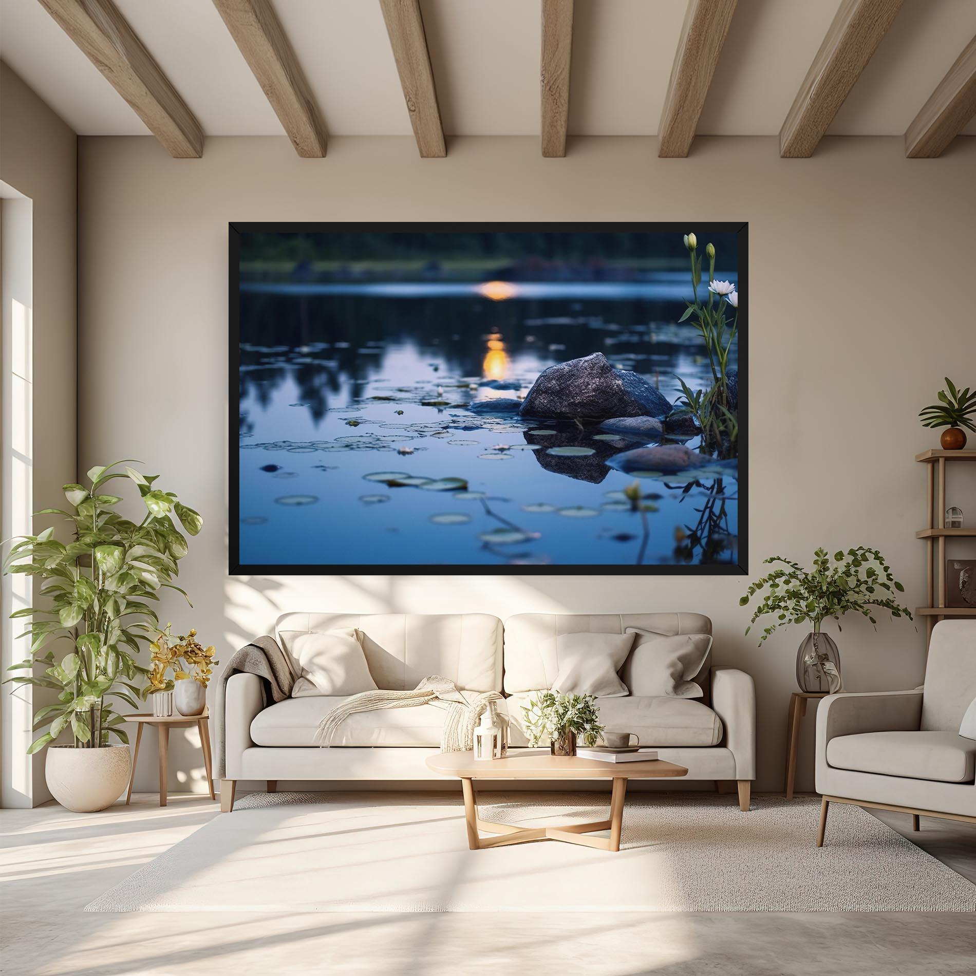 Tablou Canvas Water Stones mockup 6