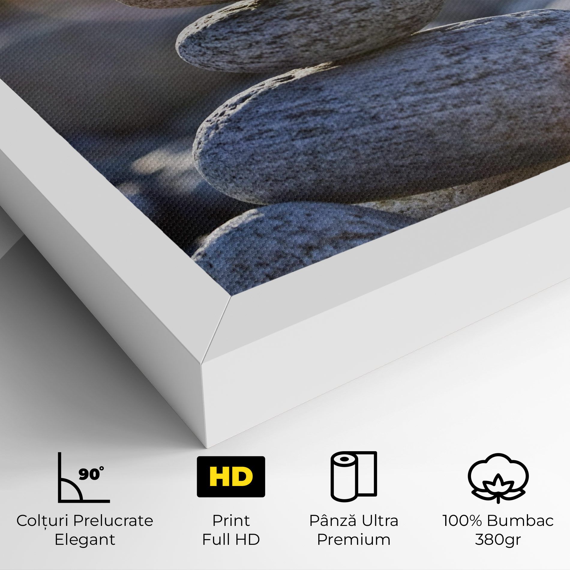 Closeup Shot Rocks mockup 4
