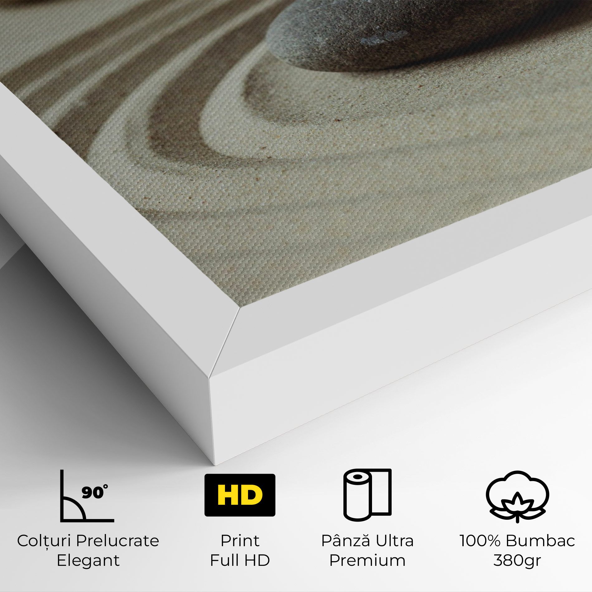 Cream Sand Stones mockup 4