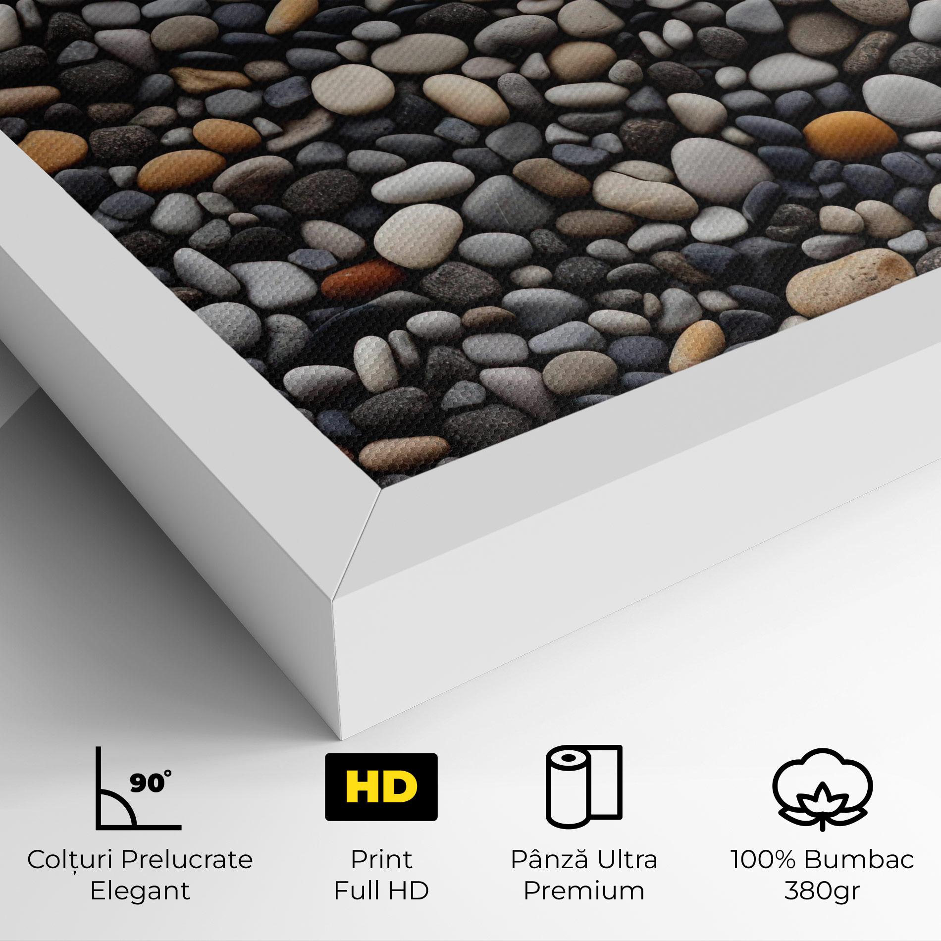 Tablou Canvas Sea Rocks Color mockup 4