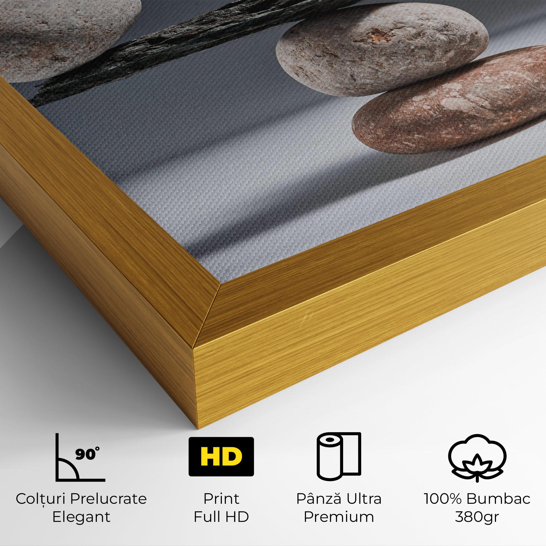 Tablou Canvas Balancing Pebbles mockup 4