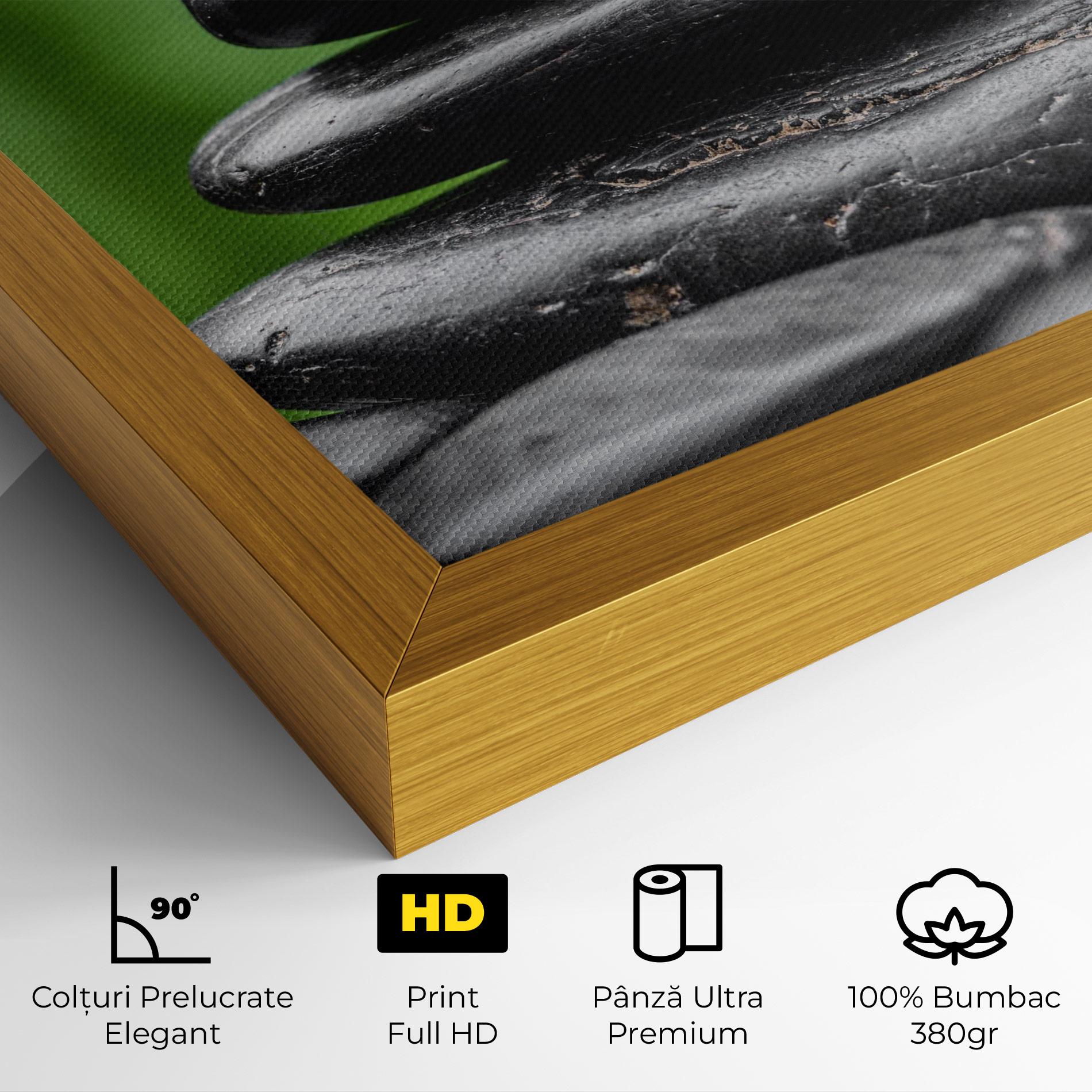 Tablou Canvas Black Stone Meditation mockup 4