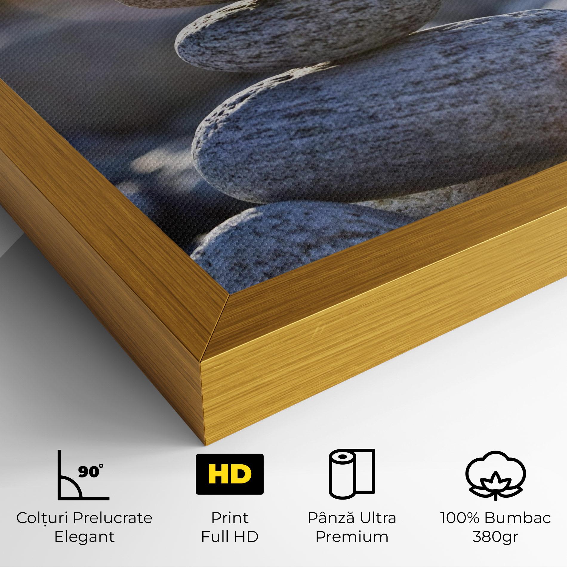 Tablou Canvas Closeup Shot Rocks mockup 4