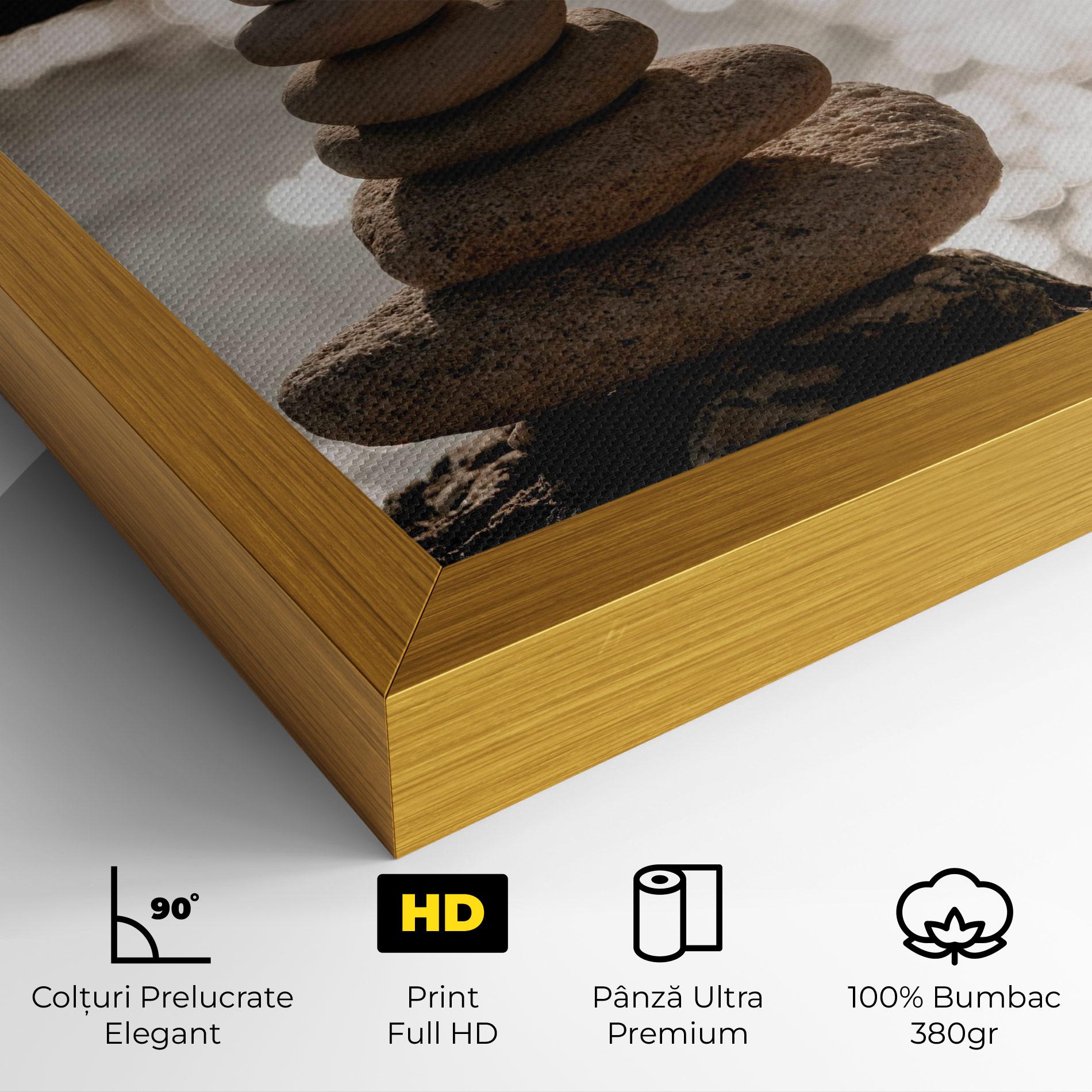 Tablou Canvas Pyramid Stones mockup 4