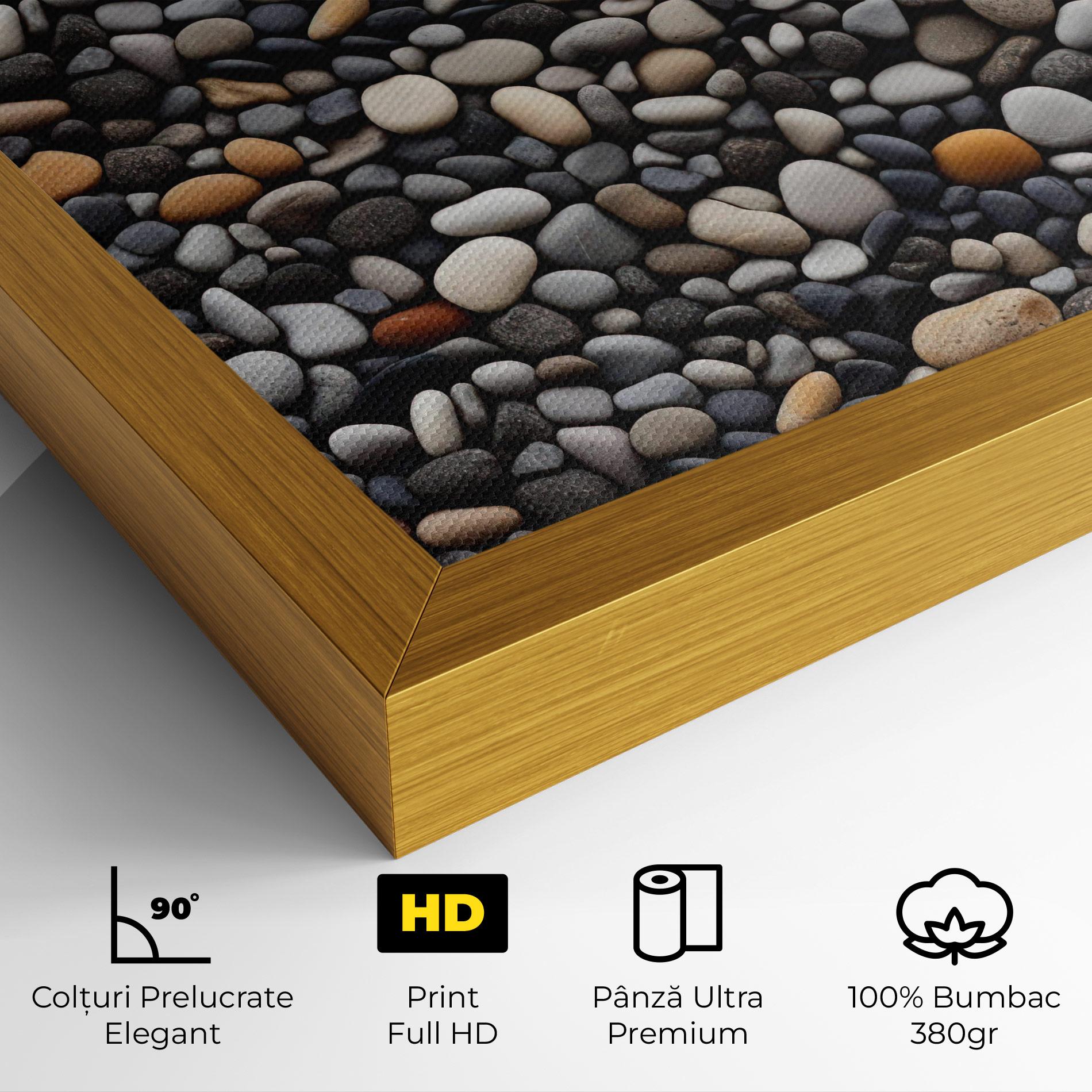 Tablou Canvas Sea Rocks Color mockup 4