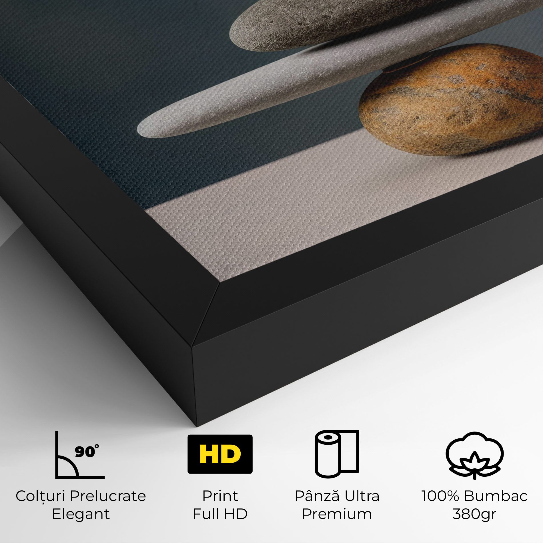 Balance Pebbles Pyramid mockup 4