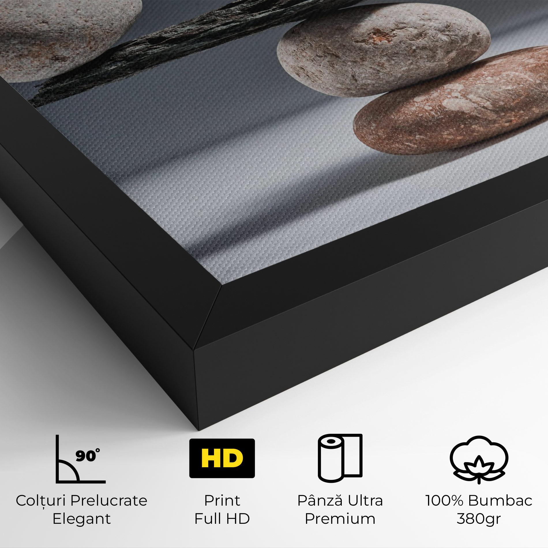 Tablou Canvas Balancing Pebbles mockup 4
