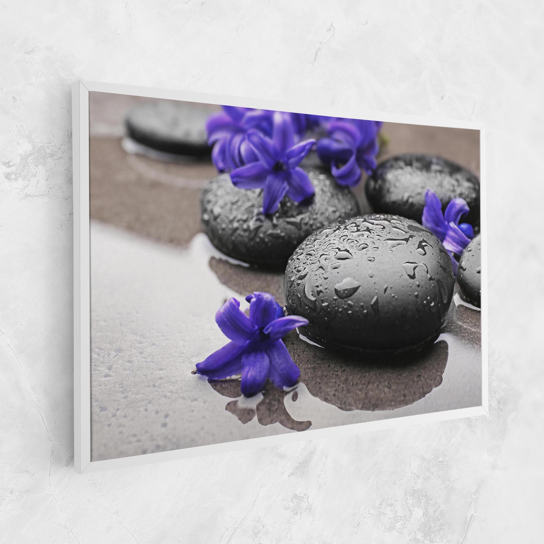 Tablou Canvas Spa Purple Rock mockup 1