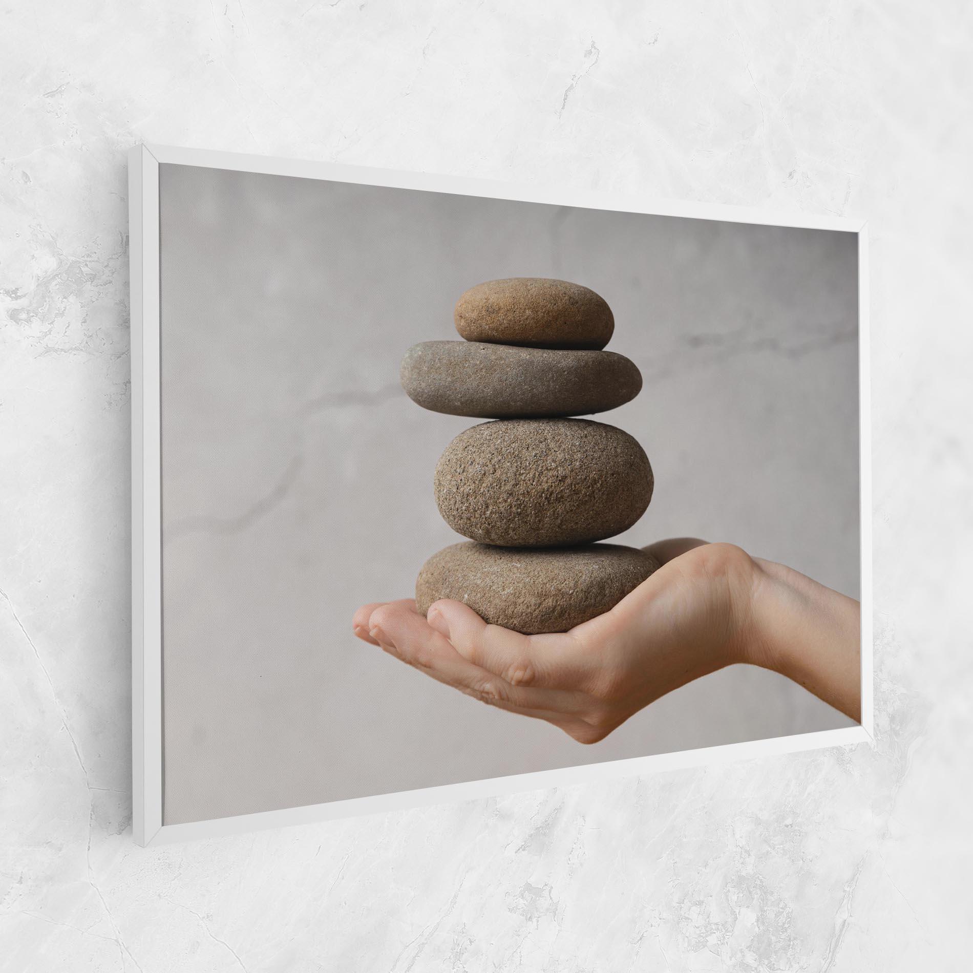 Tablou Canvas Stones Meditation mockup 1