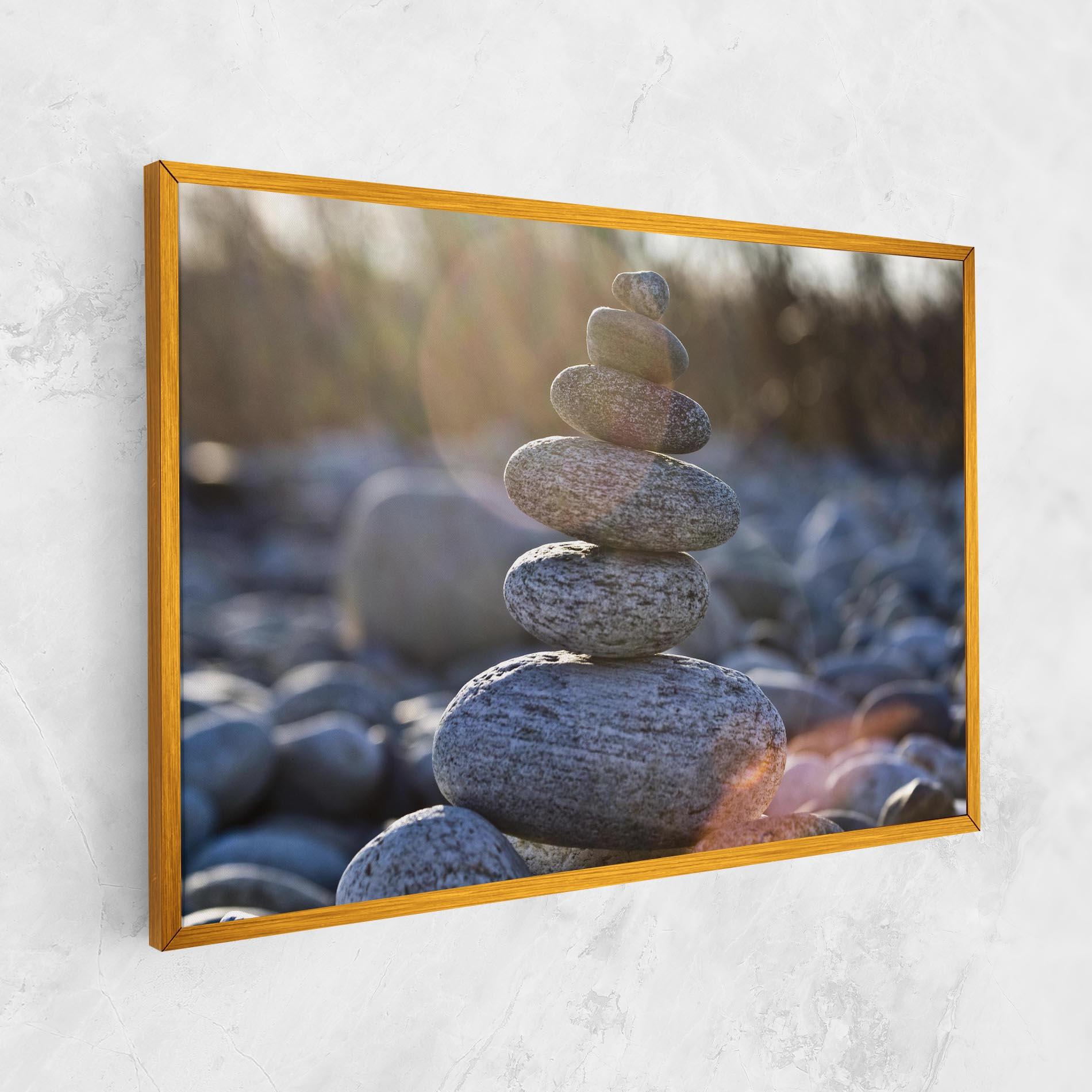 Tablou Canvas Closeup Shot Rocks mockup 1