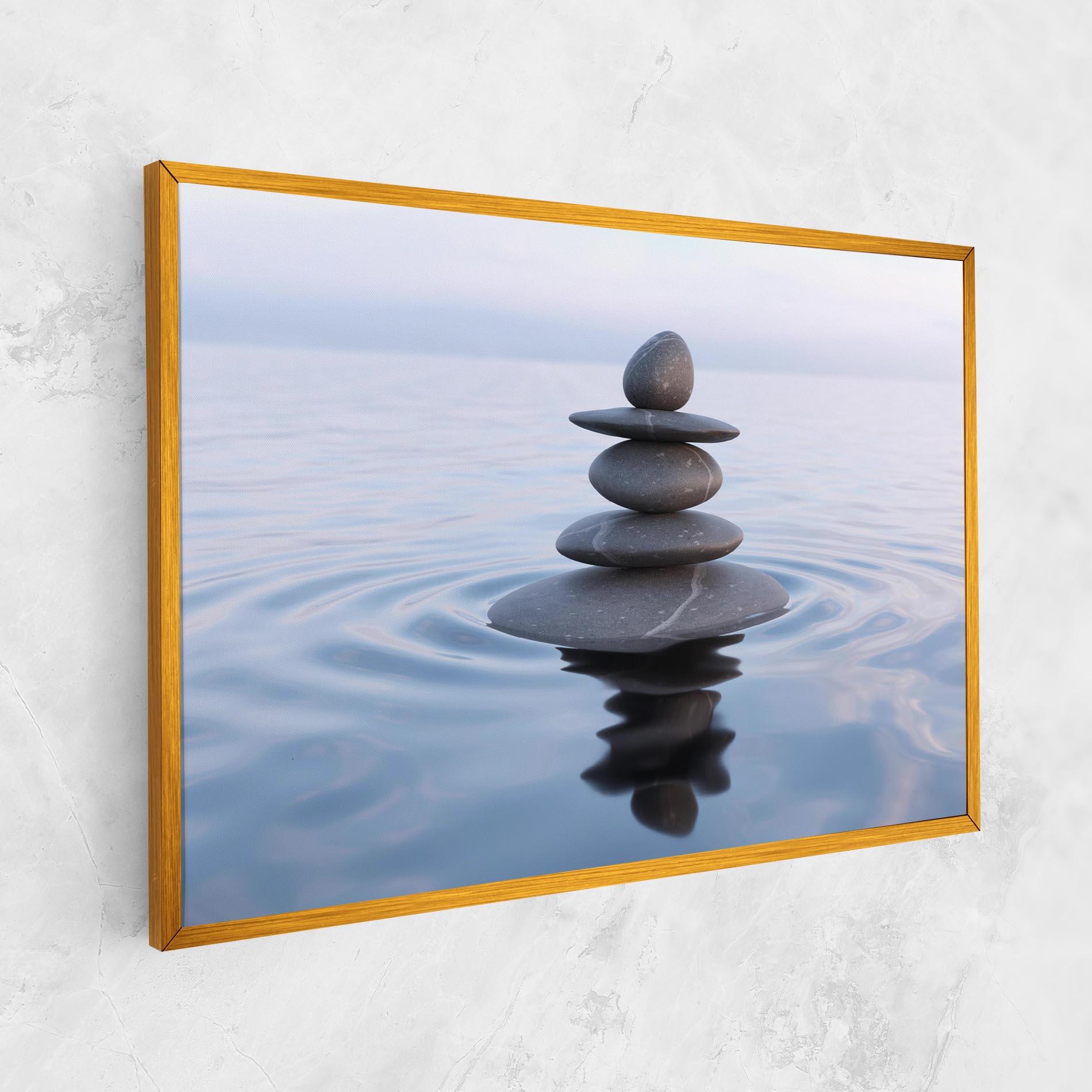 Tablou Canvas Zen Rock mockup 1