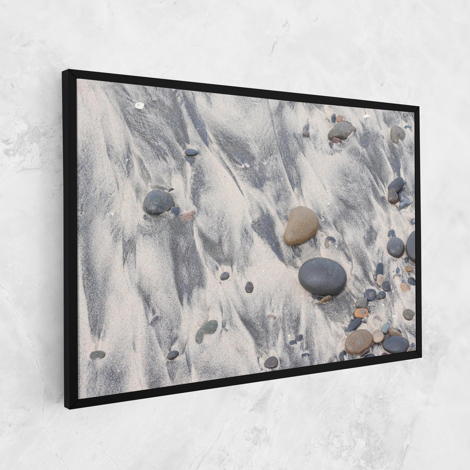 Tablou Canvas Sandy Beach Stones mockup 1