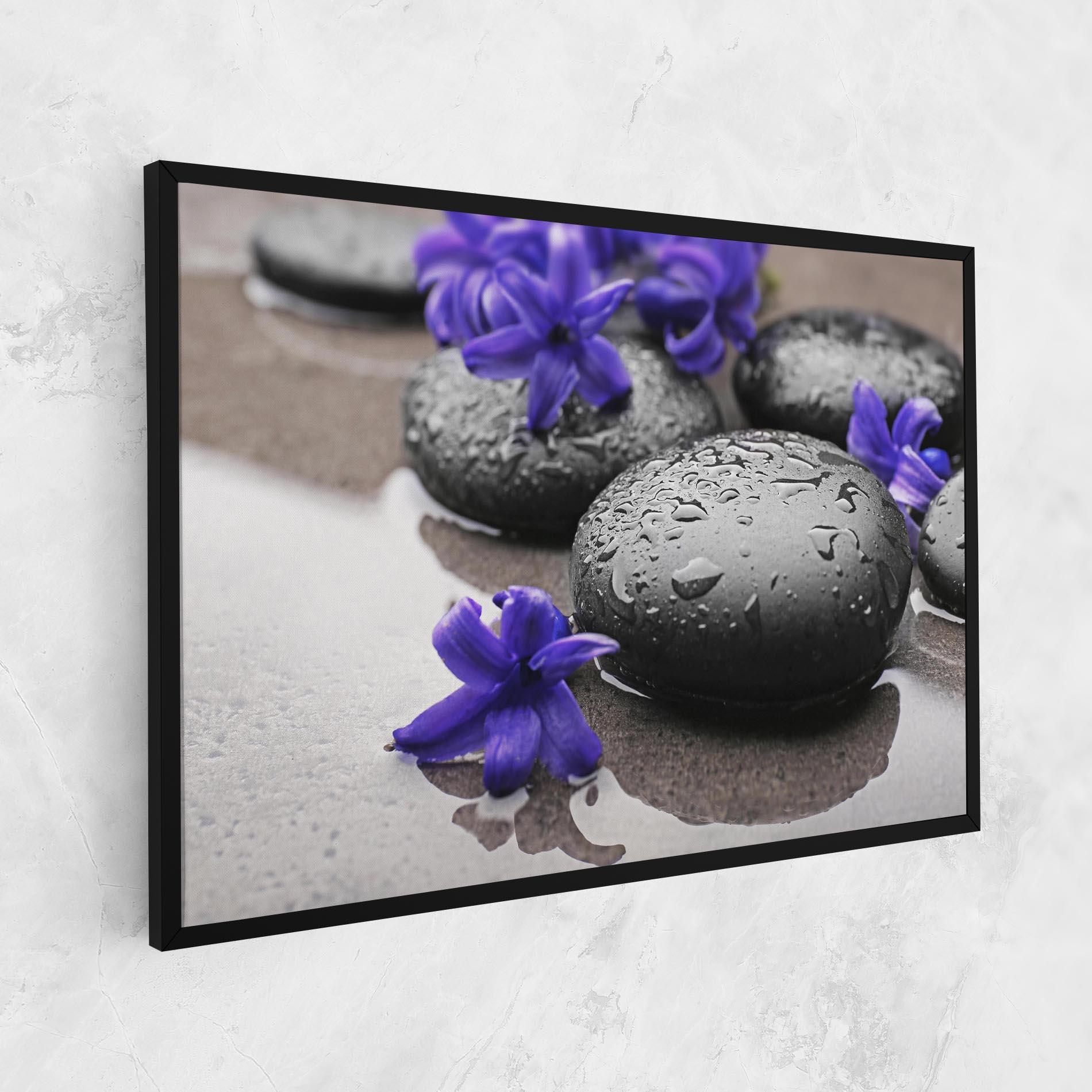 Tablou Canvas Spa Purple Rock mockup 1